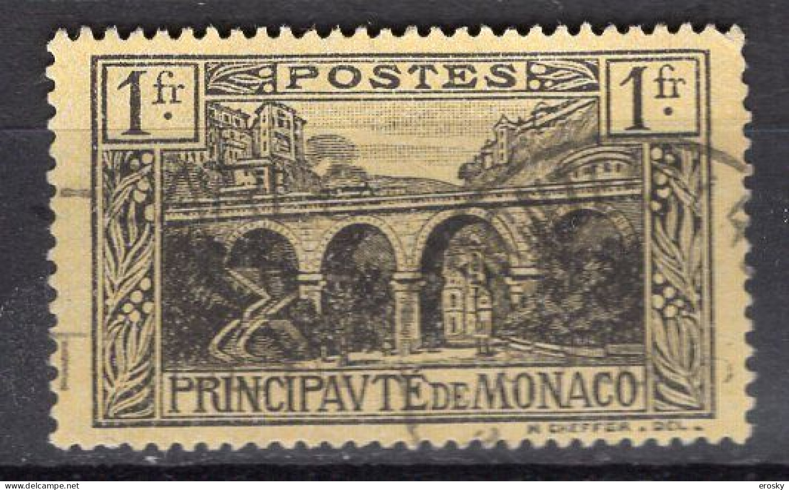 Q6488 - MONACO Yv N°95 - Usados