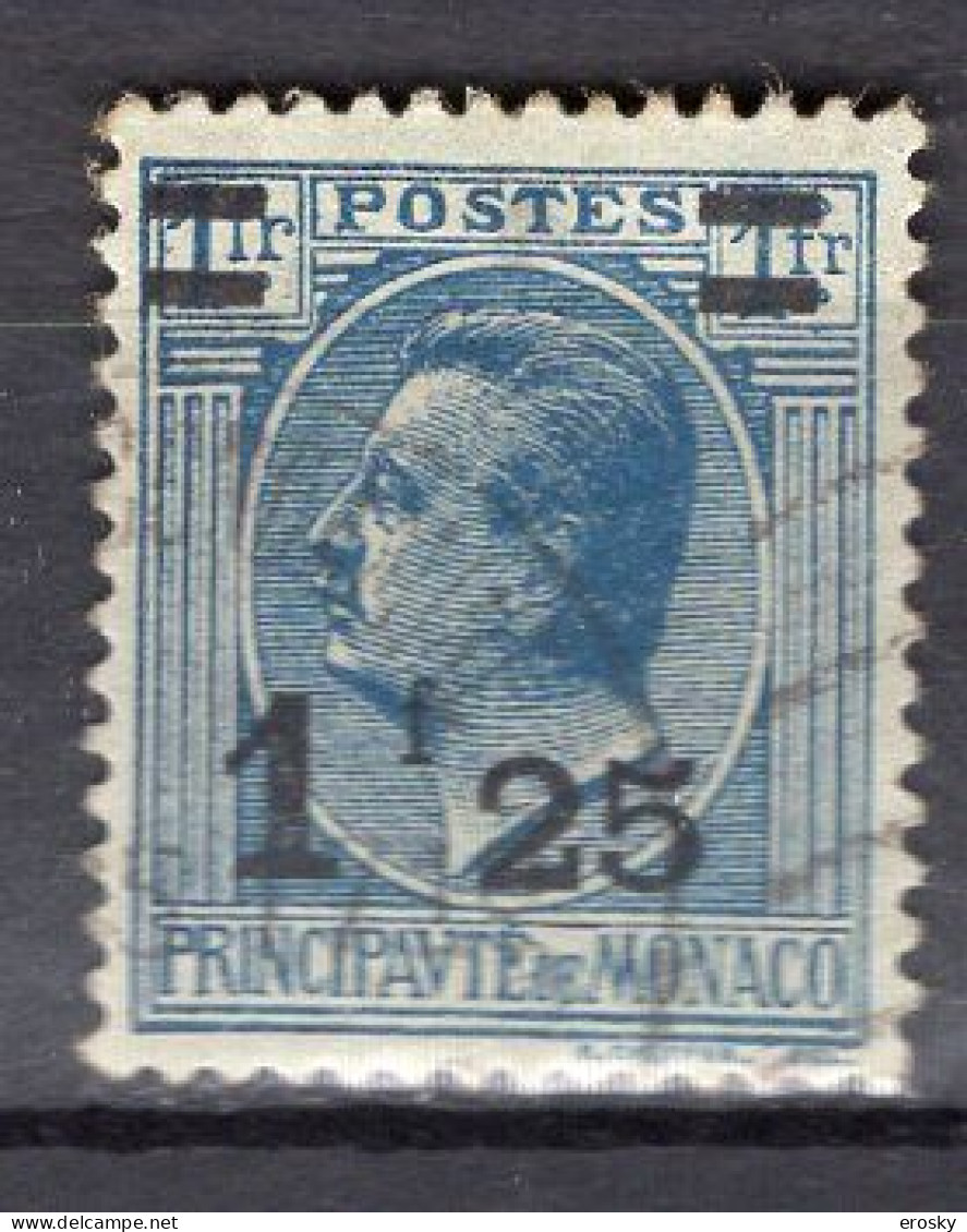 Q6497 - MONACO Yv N°109 - Used Stamps