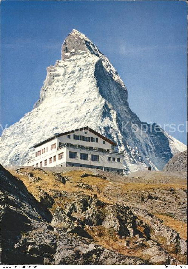 11896614 Zermatt VS Mit Hotel Schwarzsee Und Matterhorn  - Autres & Non Classés
