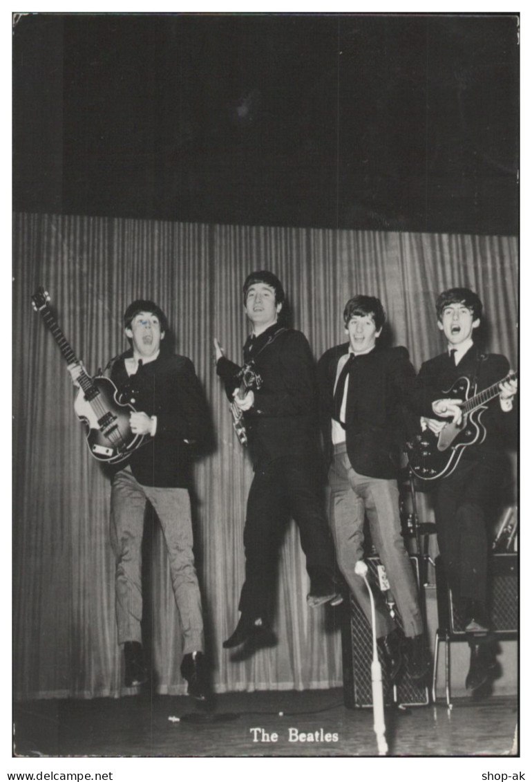 Y29025/ The Beatles AK 1964 Ansichtskarte - Singers & Musicians