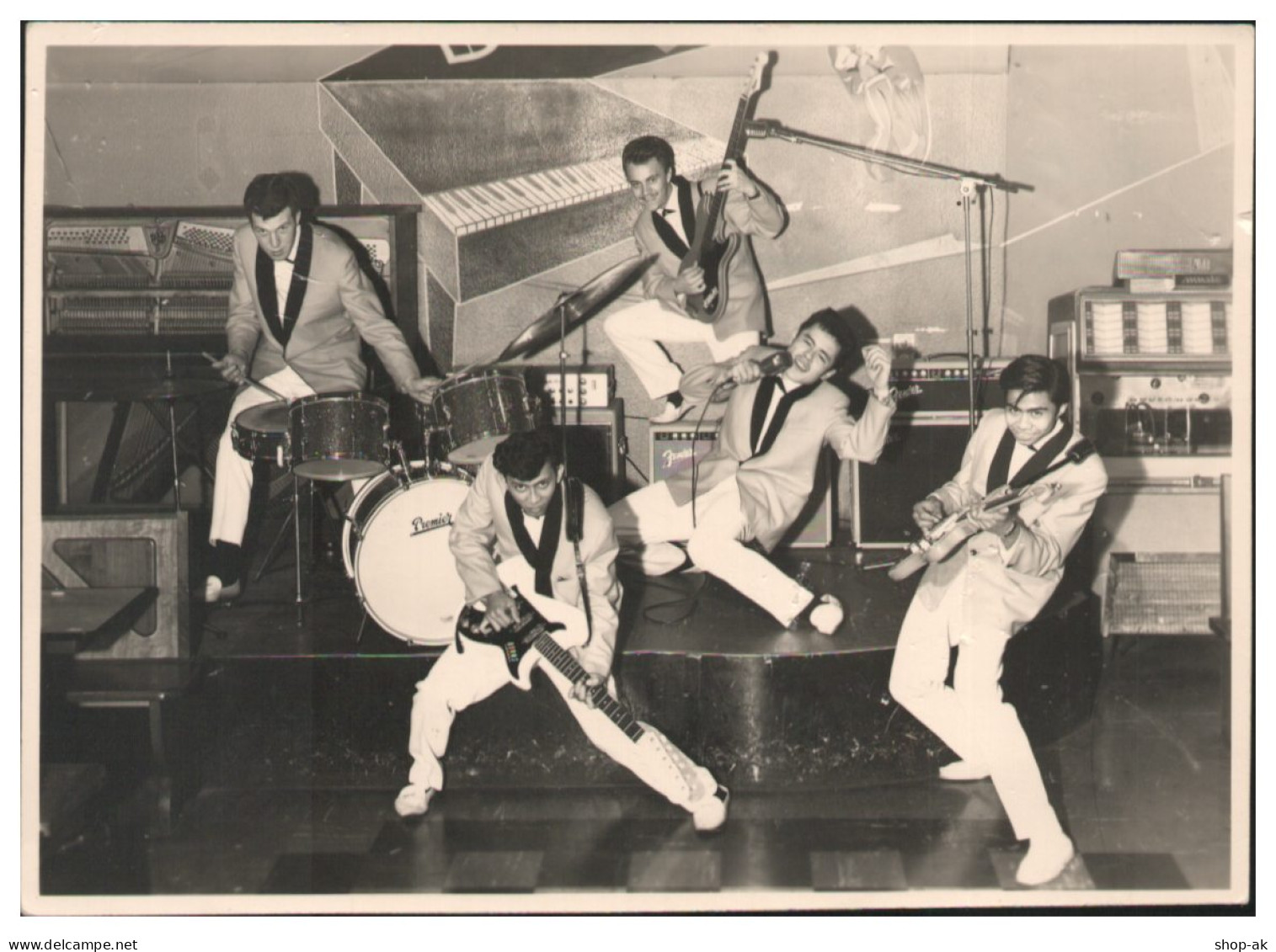 Y29028/ The Hurrikans Aus Heilbronn Foto AK  Beat- Popband   60er Jahre - Autres & Non Classés