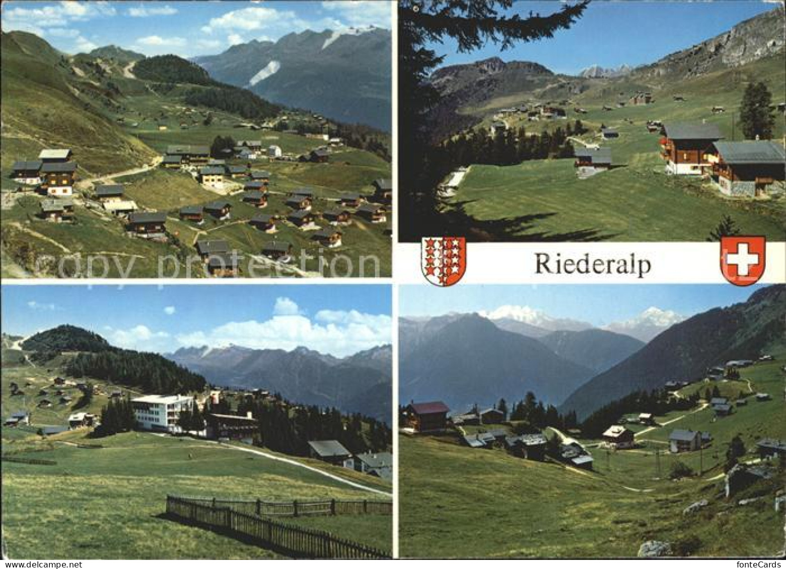 11896580 Riederalp Panorama Teilansichten Riederalp - Other & Unclassified