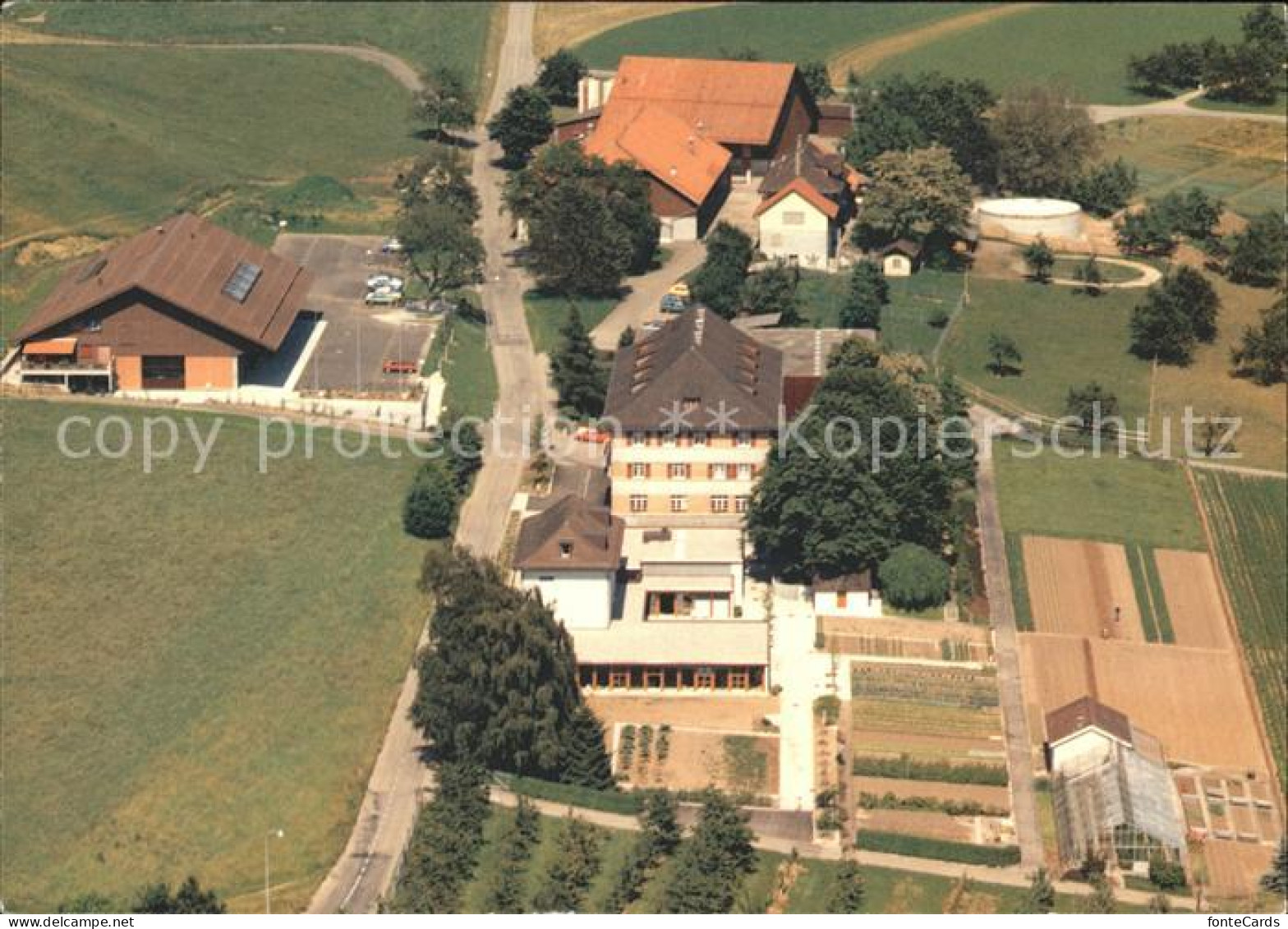 11896538 Riedholz Soloth Baeuerliches Bildungszentrum Fliegeraufnahme Riedholz - Sonstige & Ohne Zuordnung