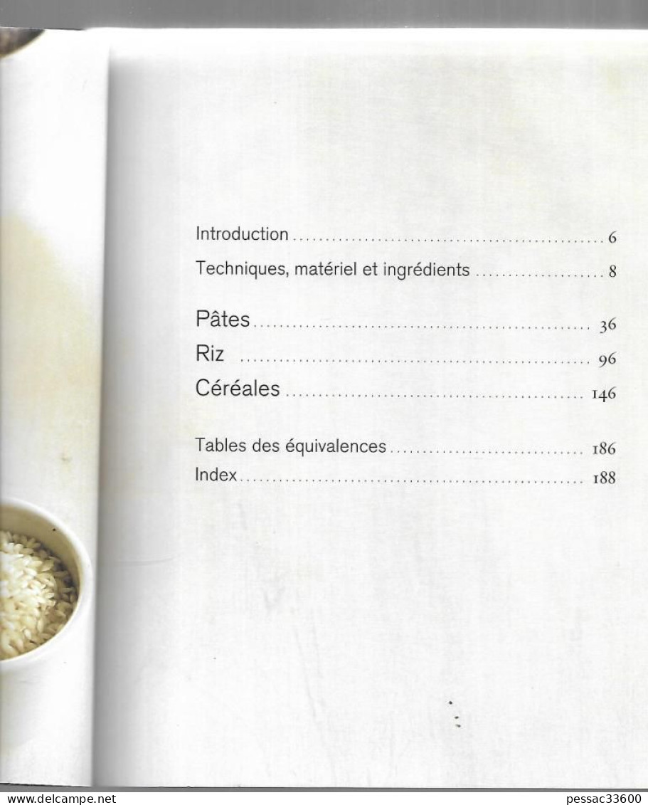 Pâtes Riz Et Cie     Anneka Manning  BR TBE  édition Larousse 2012 - Gastronomie