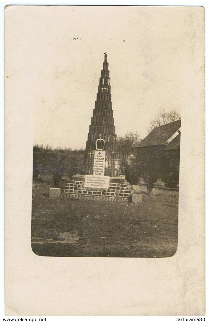 Noyon / Carte-photo / Kriegerdenkmal / Monument Aux Morts Allemand - Noyon