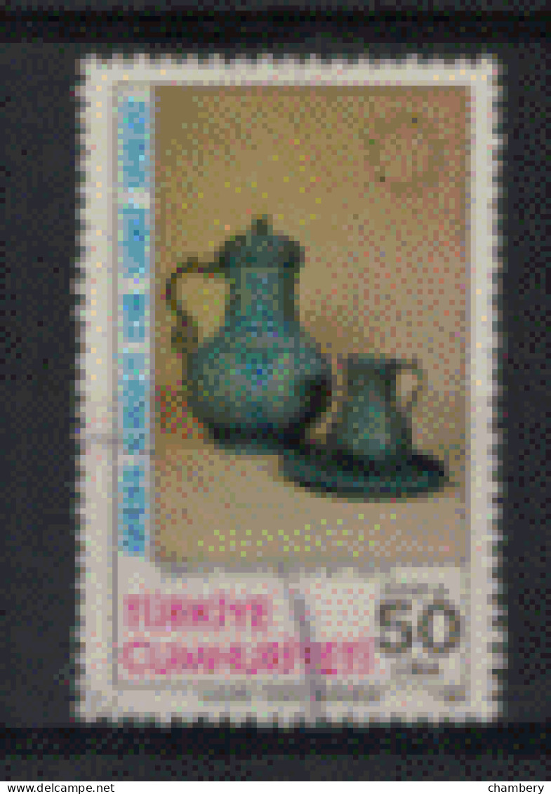 Turquie - "18ème Expo D'Art Du Conseil De L'Europe : Vaisselles Ottomanes En Zinc" - Oblitéré N° 2396 De 1983 - Used Stamps