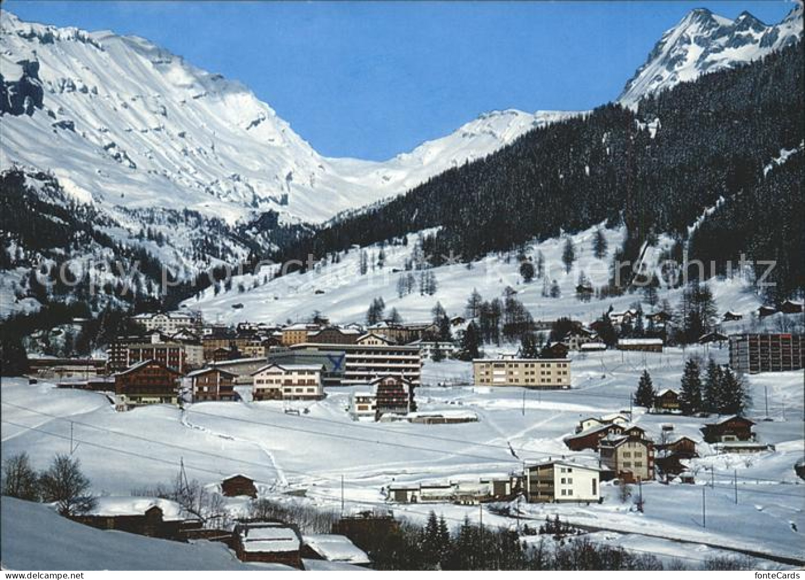 11896431 Leukerbad Mit Balmhorn Gitzifurgge Ferdenrothorn Leukerbad - Autres & Non Classés