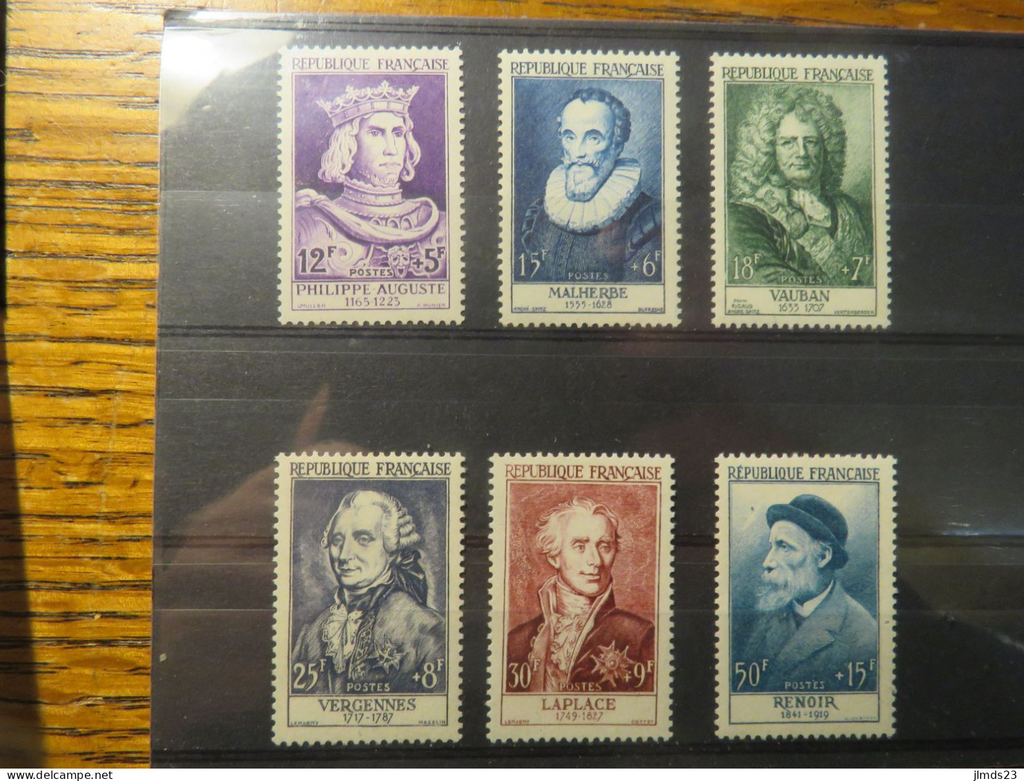 FRANCE, SERIE N° 1027/1032 NEUF* CHARNIERE, COTATION : 90 € - Unused Stamps