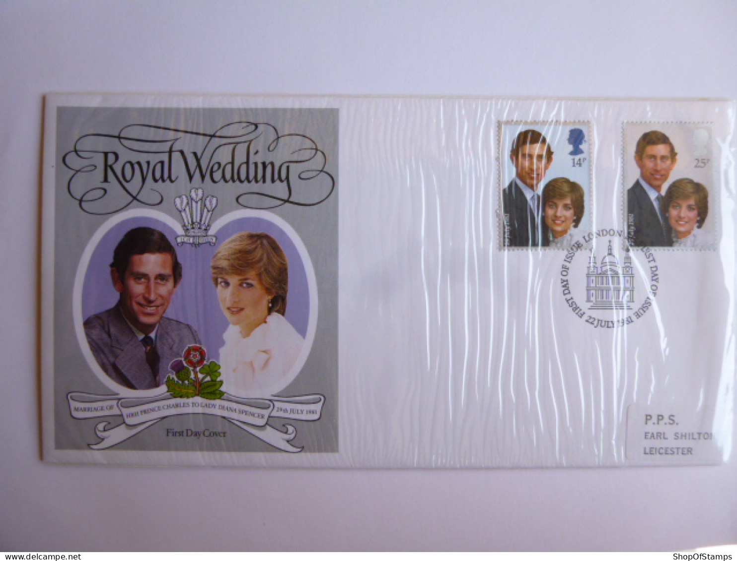 GREAT BRITAIN SG 1160-61 ROYAL WEDDING   FDC LONDON  - Non Classés