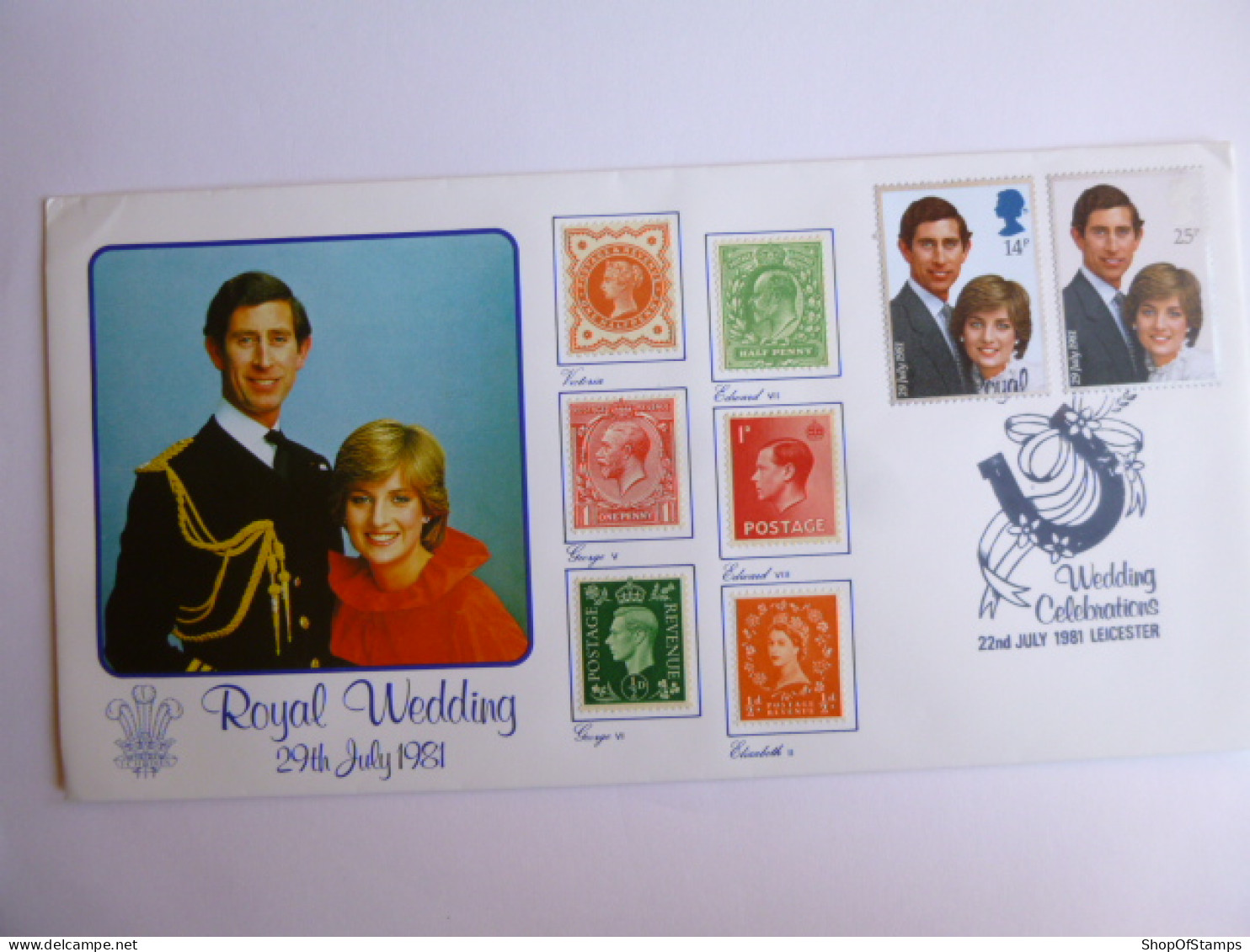 GREAT BRITAIN SG 1160-61 ROYAL WEDDING   FDC WEDDING CELEBRATIONS 22 JULY 81  - Unclassified