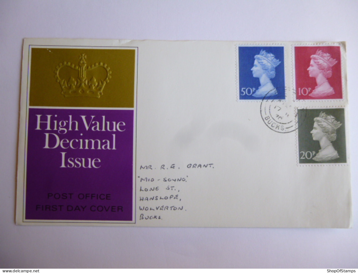 GREAT BRITAIN SG 829-31 DECIMAL CURRENCY   FDC WINDSOR - Ohne Zuordnung