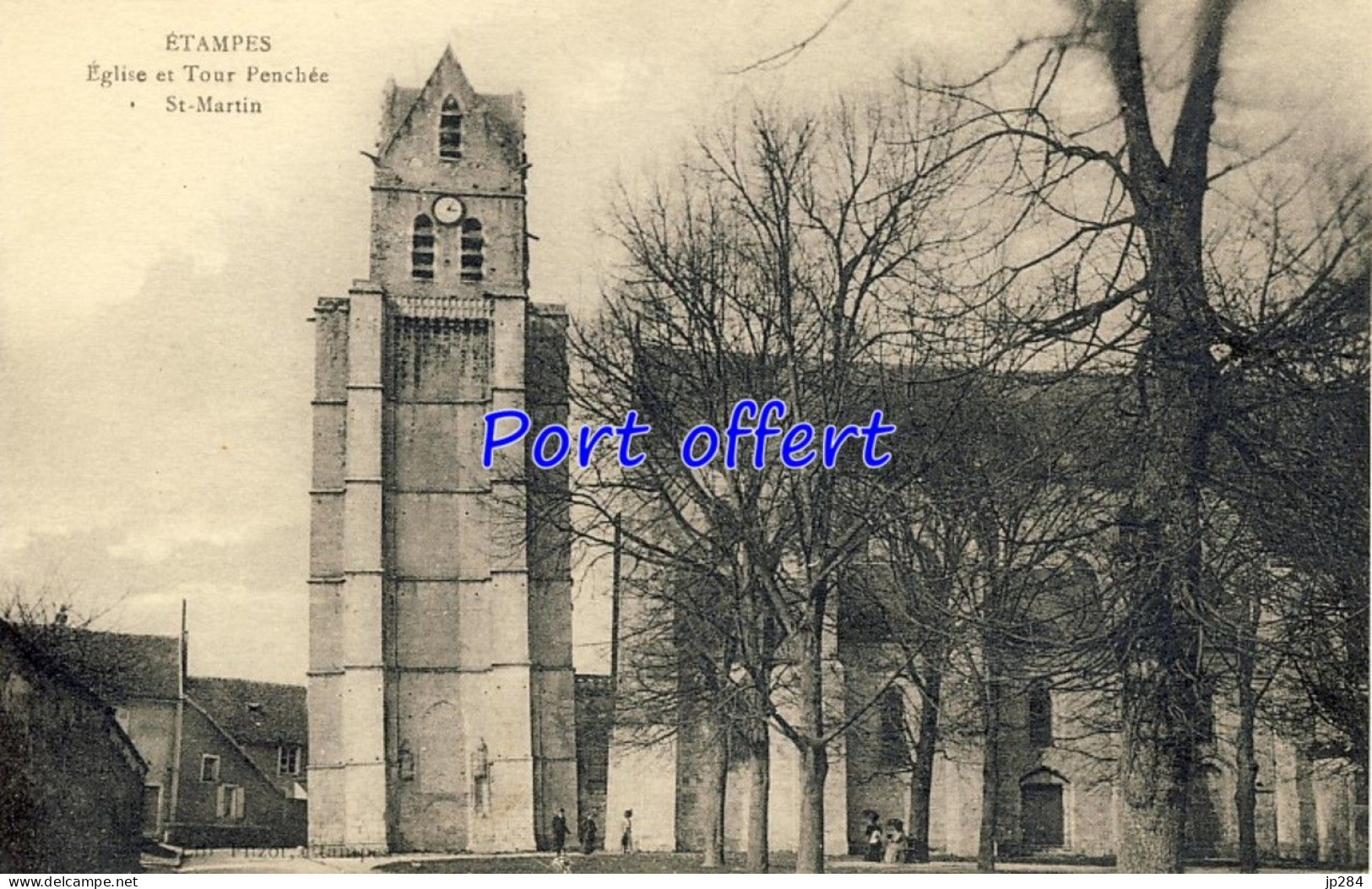 91 - Etampes - Eglise Et Tour Penchée St-Martin - Etampes