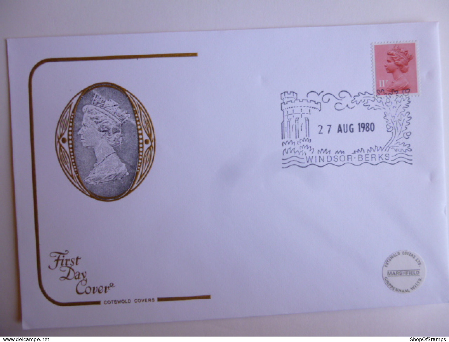 GREAT BRITAIN SG DEFINITIVES ISSUE DATED  27.08.80 FDC  - Ohne Zuordnung