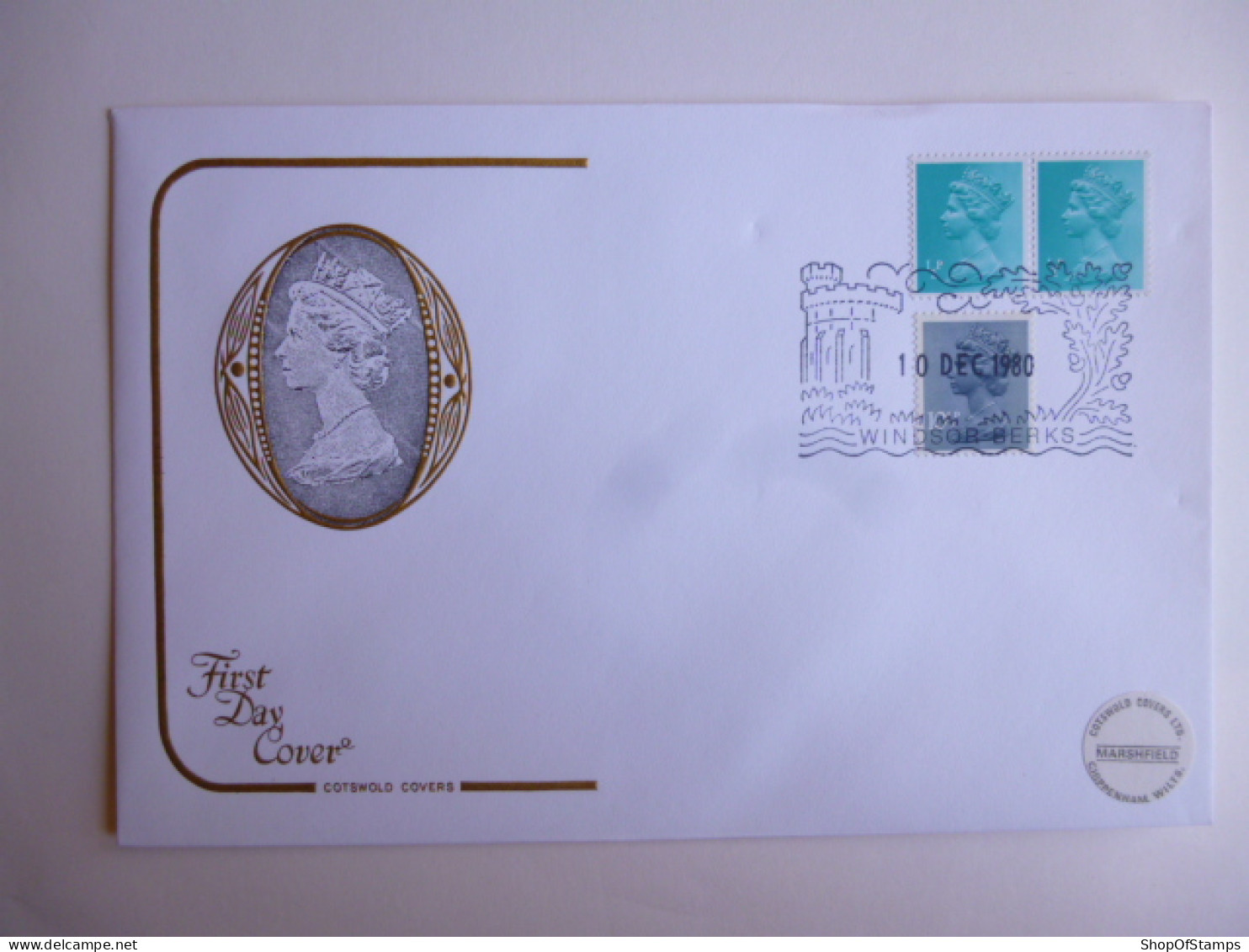 GREAT BRITAIN SG DEFINITIVES ISSUE DATED  10.12.80 FDC  - Ohne Zuordnung