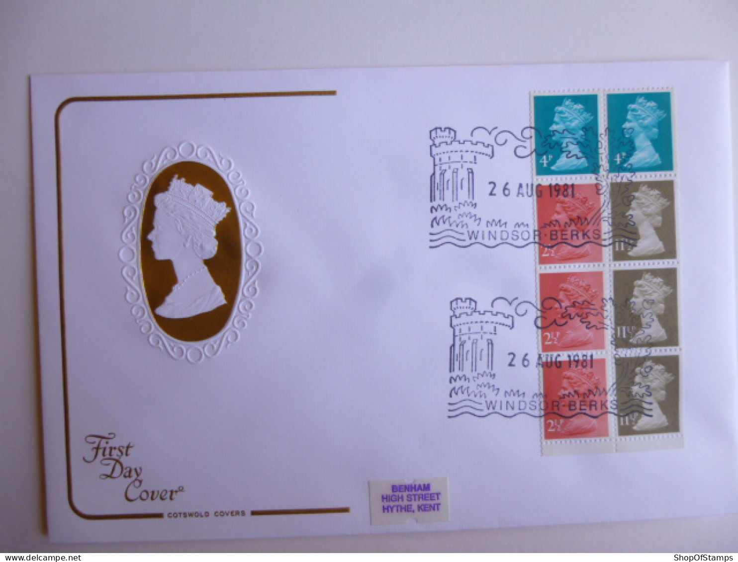 GREAT BRITAIN SG DEFINITIVES ISSUE DATED  26.01.81 FDC  - Sin Clasificación