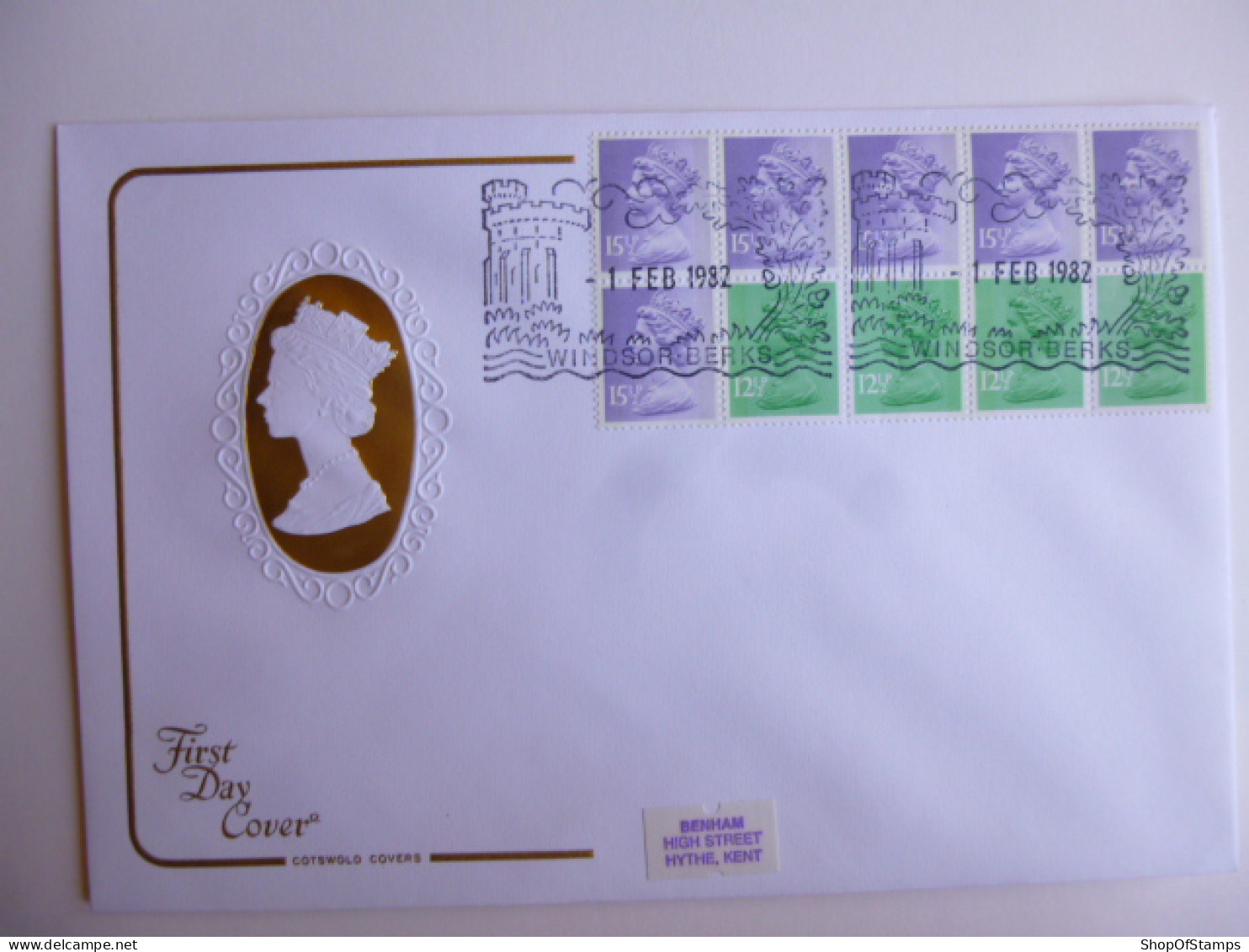GREAT BRITAIN SG DEFINITIVES ISSUE DATED  01.02.82 FDC  - Unclassified