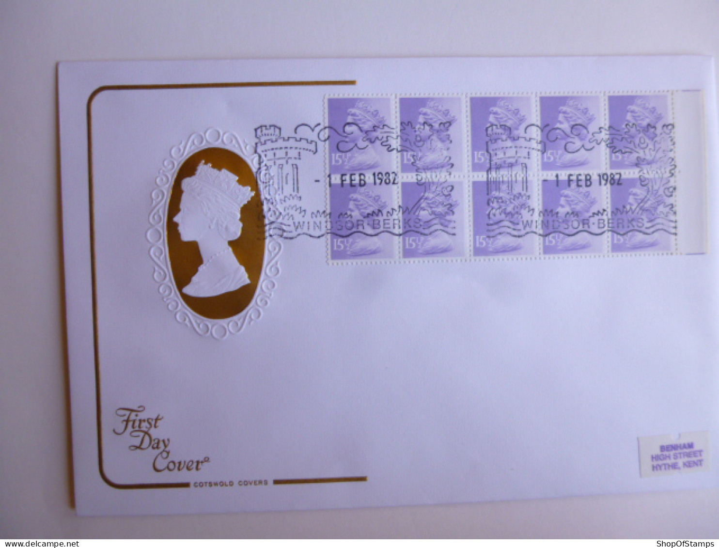 GREAT BRITAIN SG DEFINITIVES ISSUE DATED  01.02.82 FDC  - Unclassified