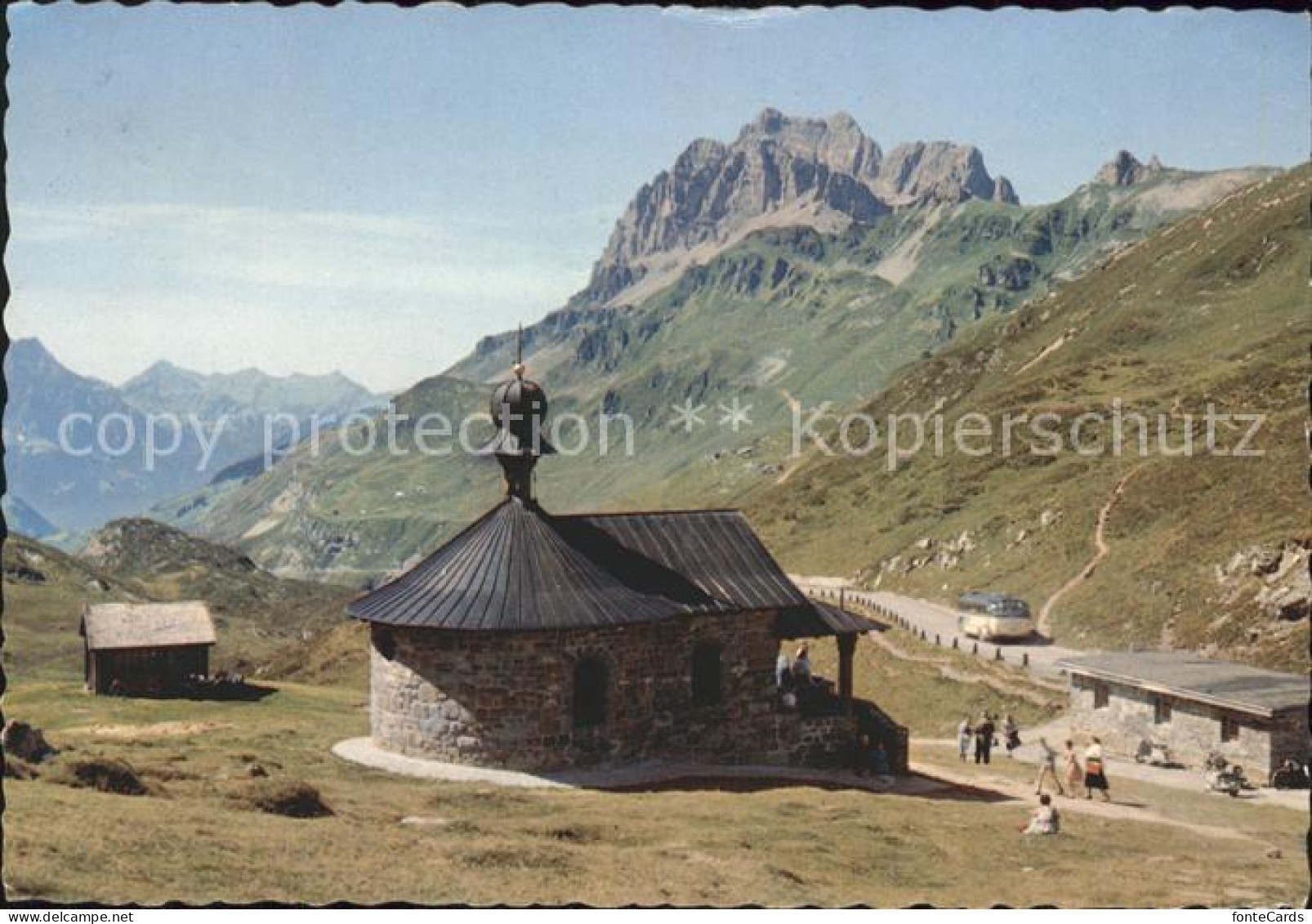 11896362 Schaechental UR Kapelle Auf Klausenpasshoehe Schaechentaler Windgaellen - Sonstige & Ohne Zuordnung