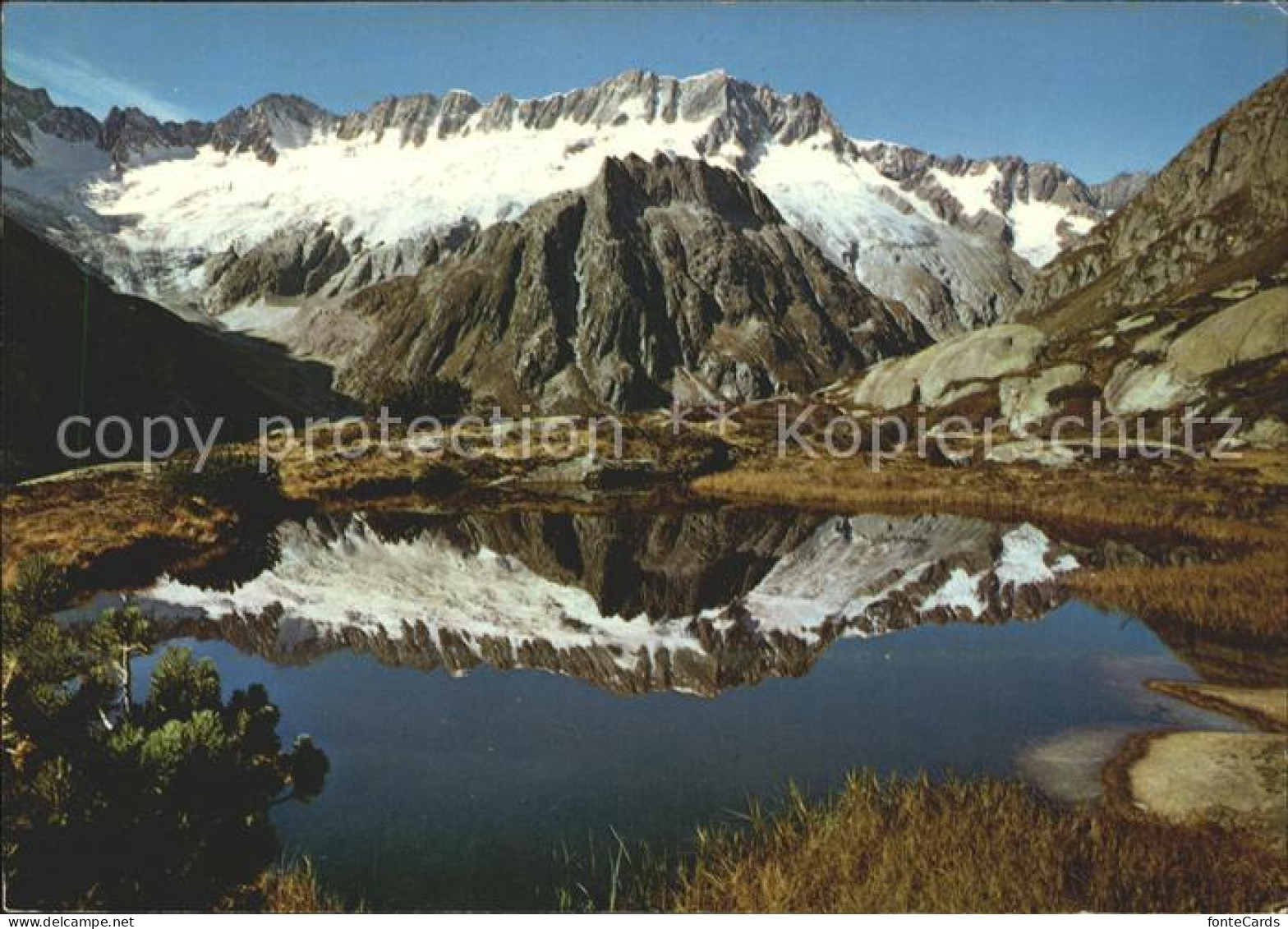 11896360 Goeschenen Goeschenenalp Mit Dammagletscher Goeschenen - Sonstige & Ohne Zuordnung