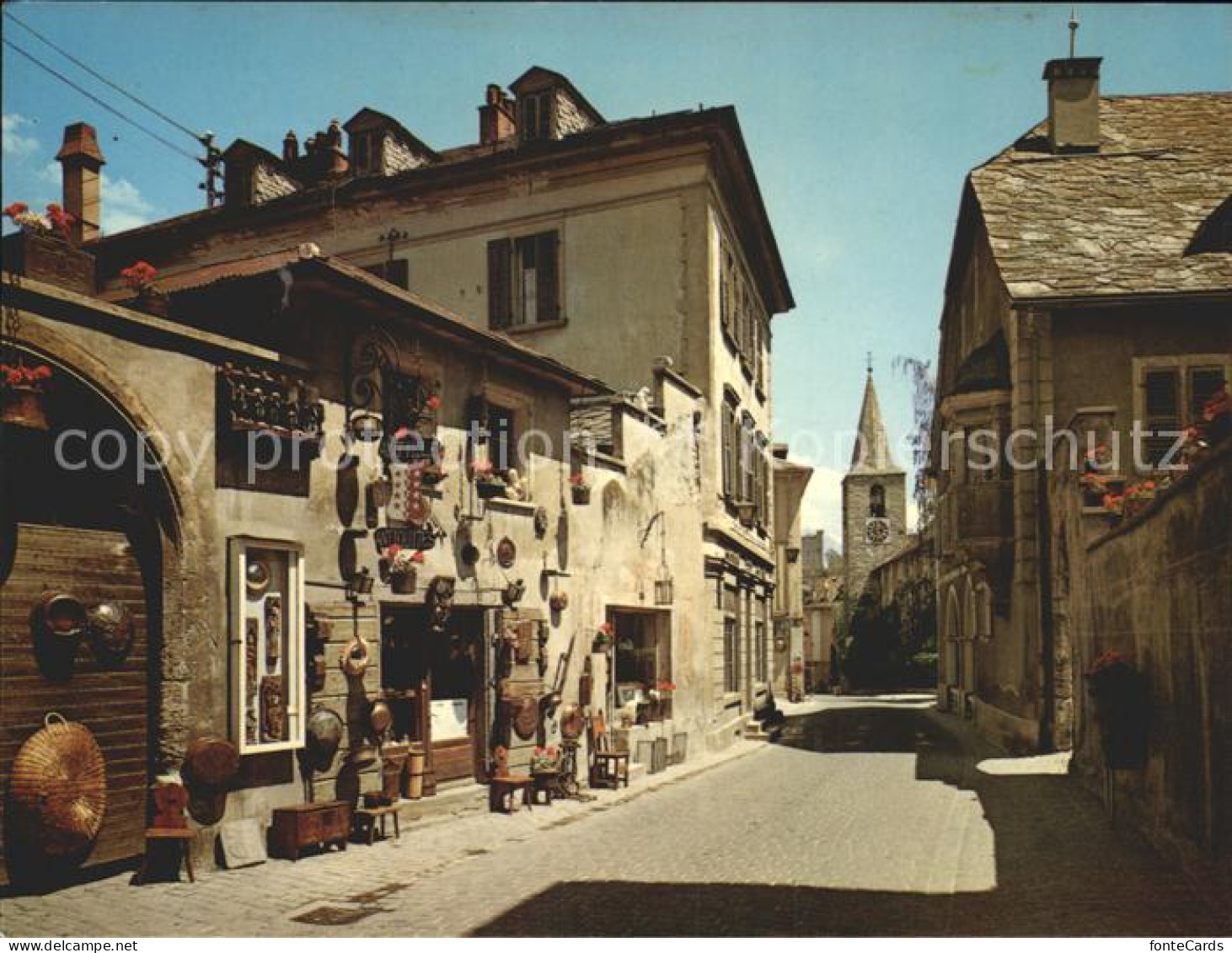 11896354 Sierre VS Le Quartier Du Vieux Bourg Sierre - Autres & Non Classés