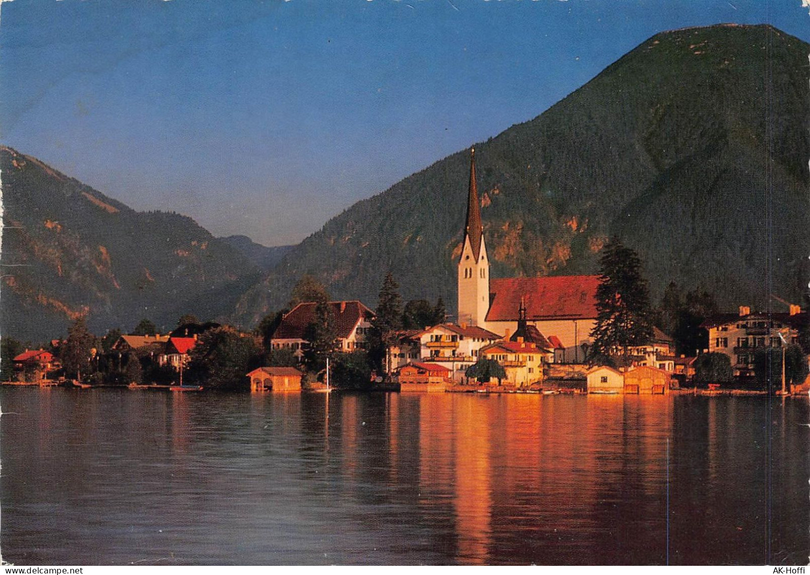 ROTTACH-EGERN Am Tegernsee - Panorama Abendstimmung - Tegernsee