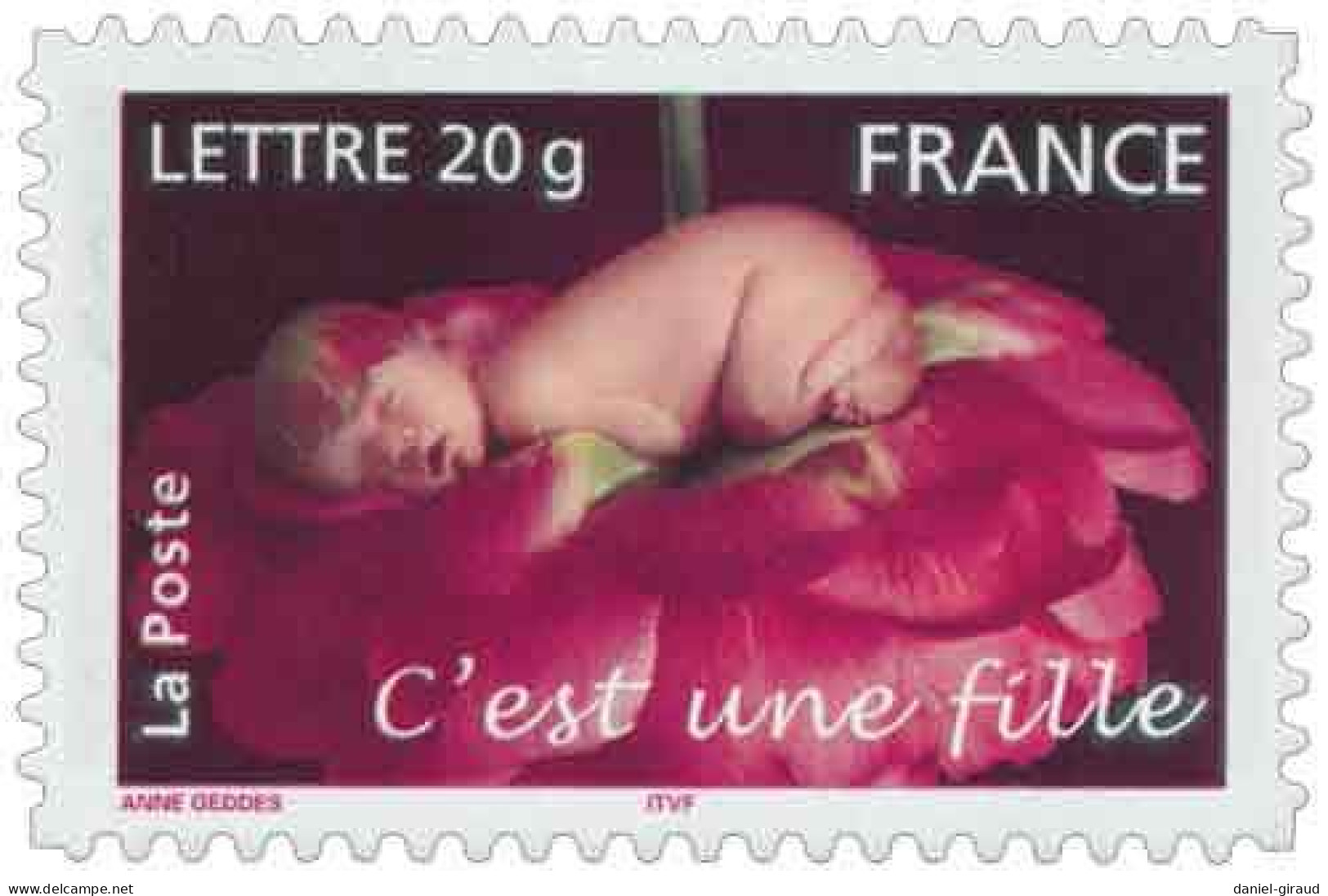 France 2005 Timbre Adhésif N°YT AD54 MNH ** C'est Une Fille Provenant Du Carnet N°YT BC 54 - Unused Stamps