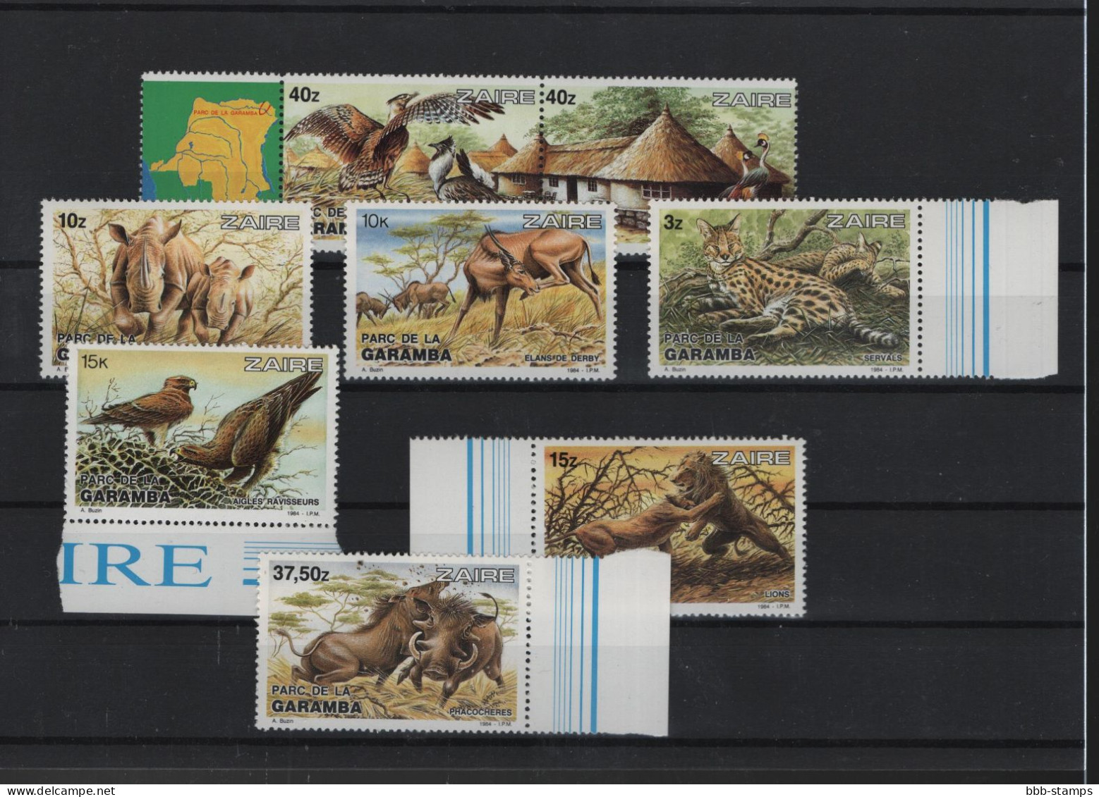 Kongo Kinshasa Michel Cat.No. Mnh/** 838/845 A/B - Neufs