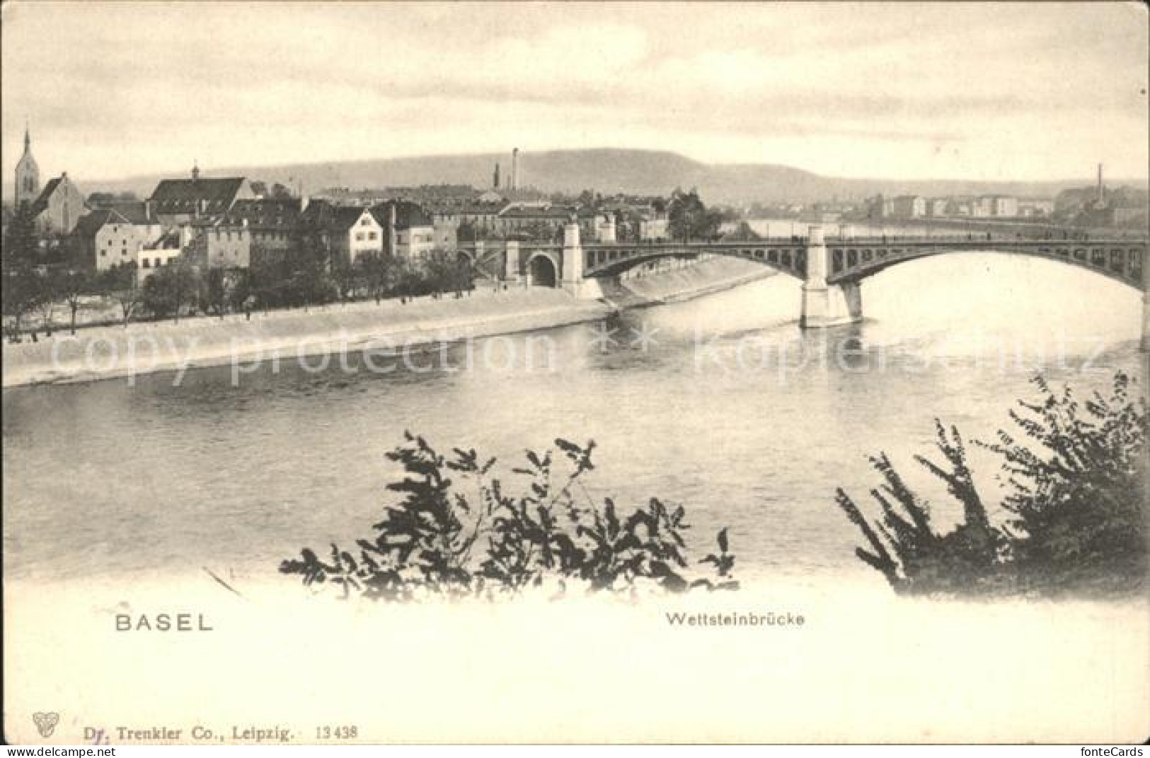 11893940 Basel BS Wettsteinbruecke  Basel BS - Other & Unclassified