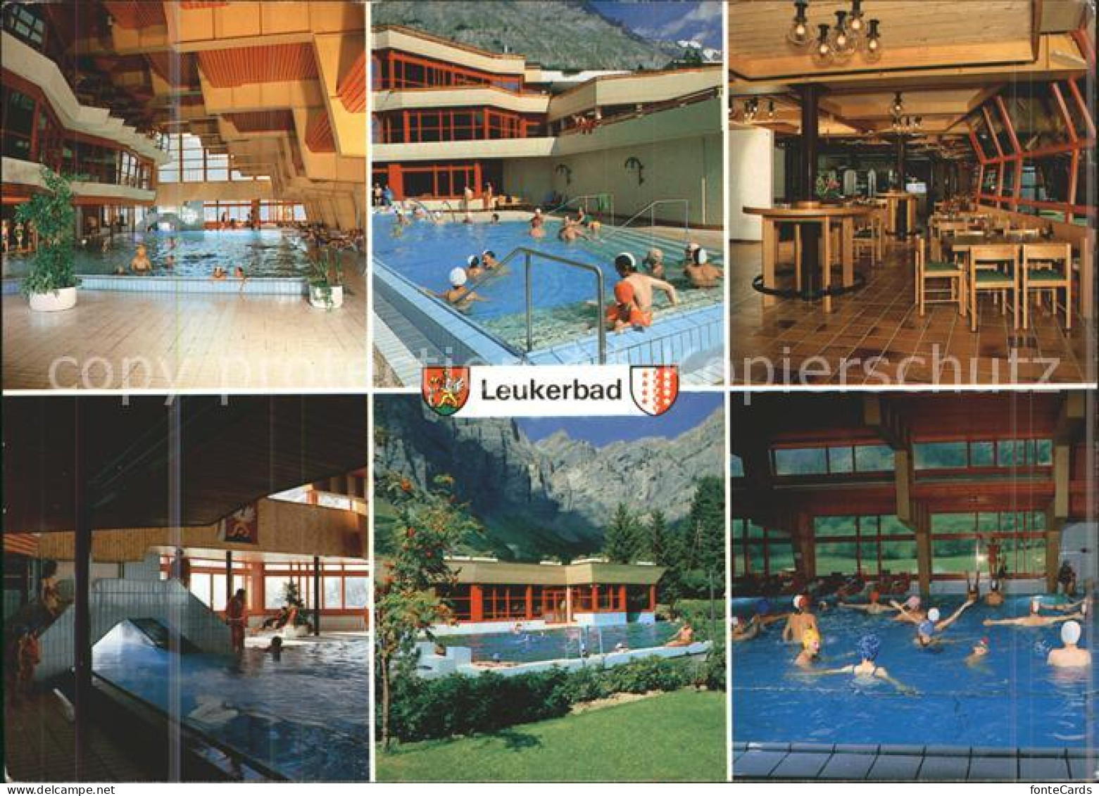 11892598 Leukerbad Thermal Badecenter Gymnastik Leukerbad - Autres & Non Classés