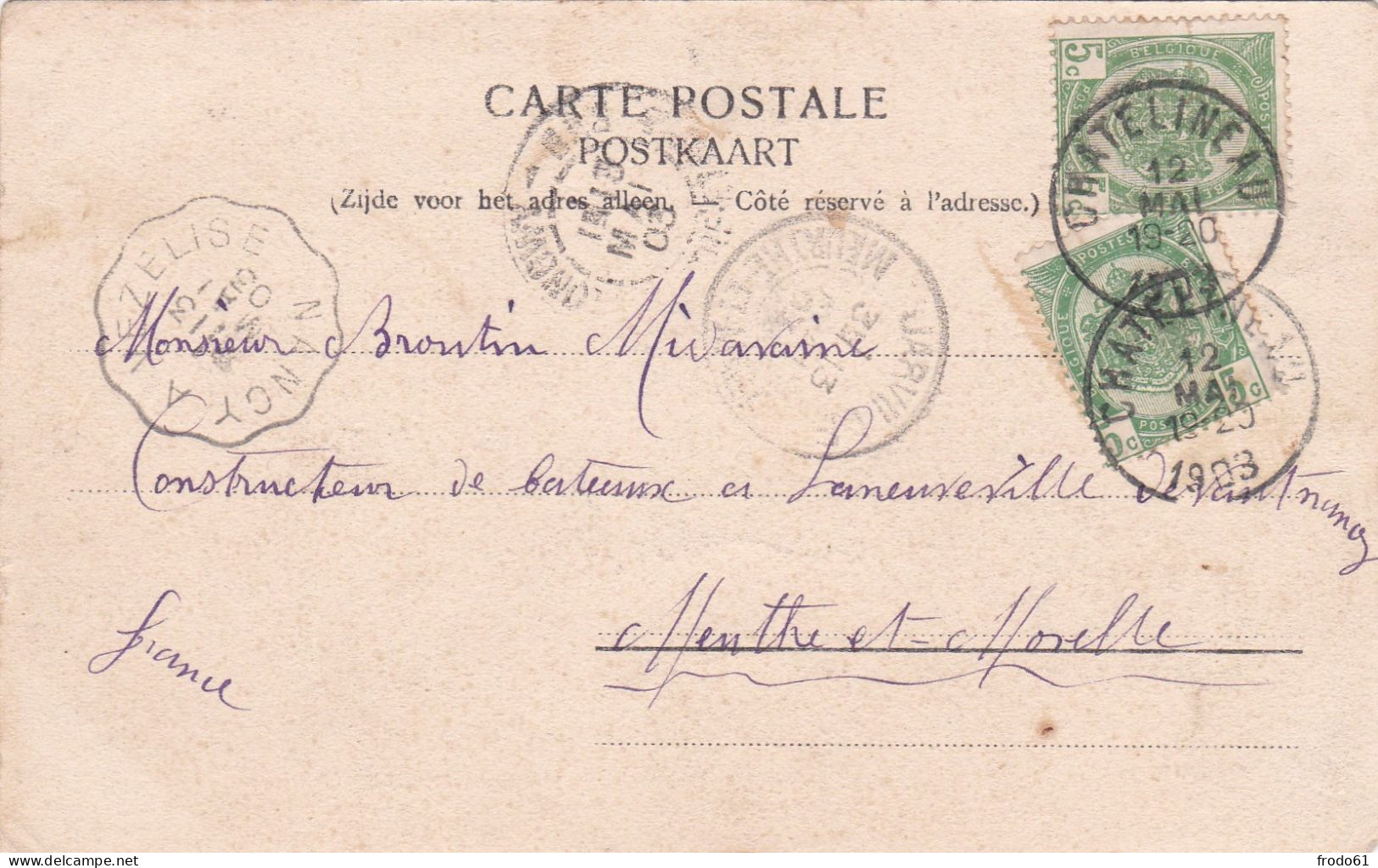 STEEN KOOLMIJNEN, CHARBONNAGES, NOS CHARBONNAGES, TRAVAUX DE NIVELLEMENT AU FOND, Chatelineau 1903 - Mijnen
