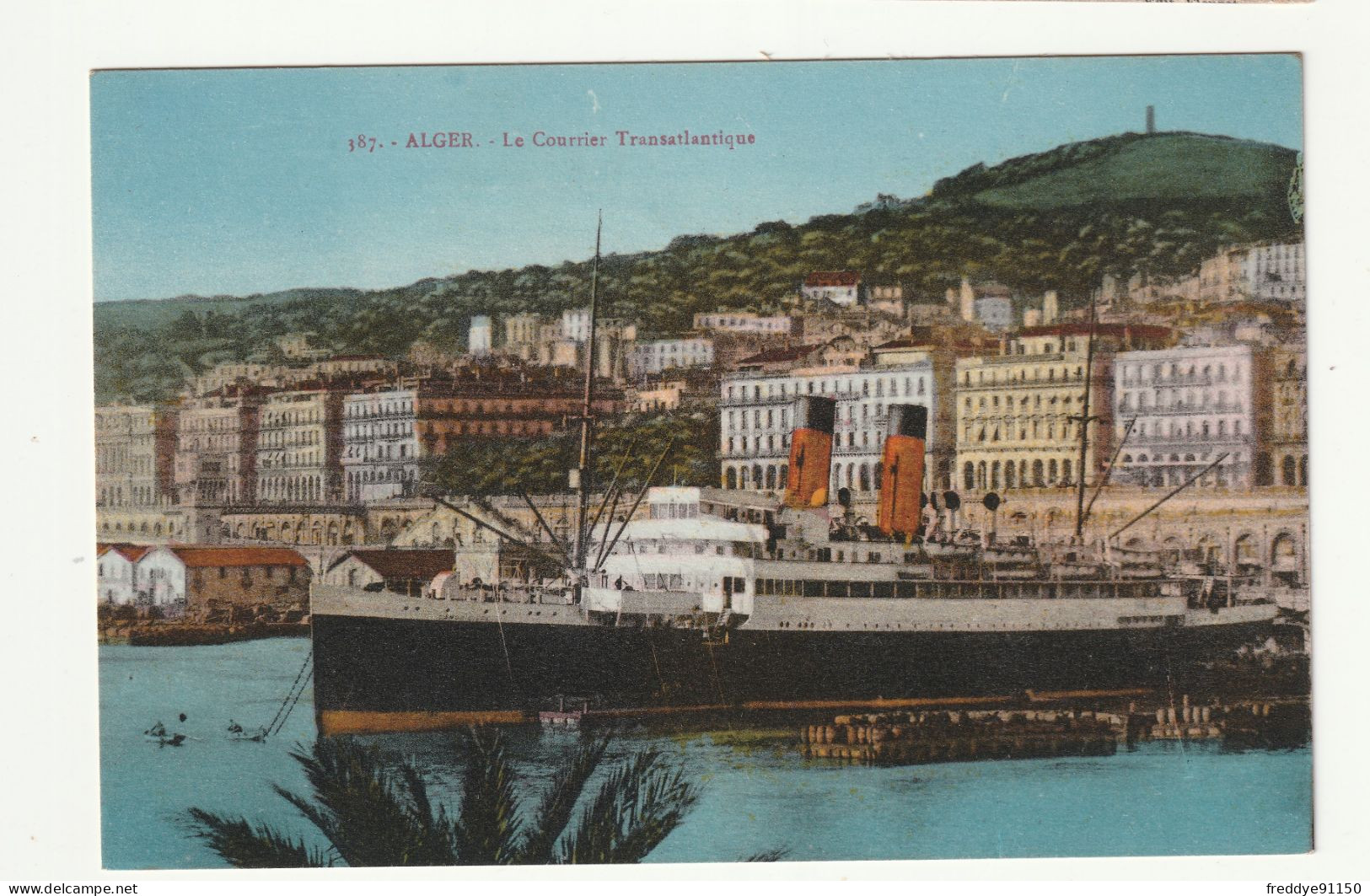 Afrique . Algérie . Alger . Le Courrier Transatlantique . 1931 - Algiers