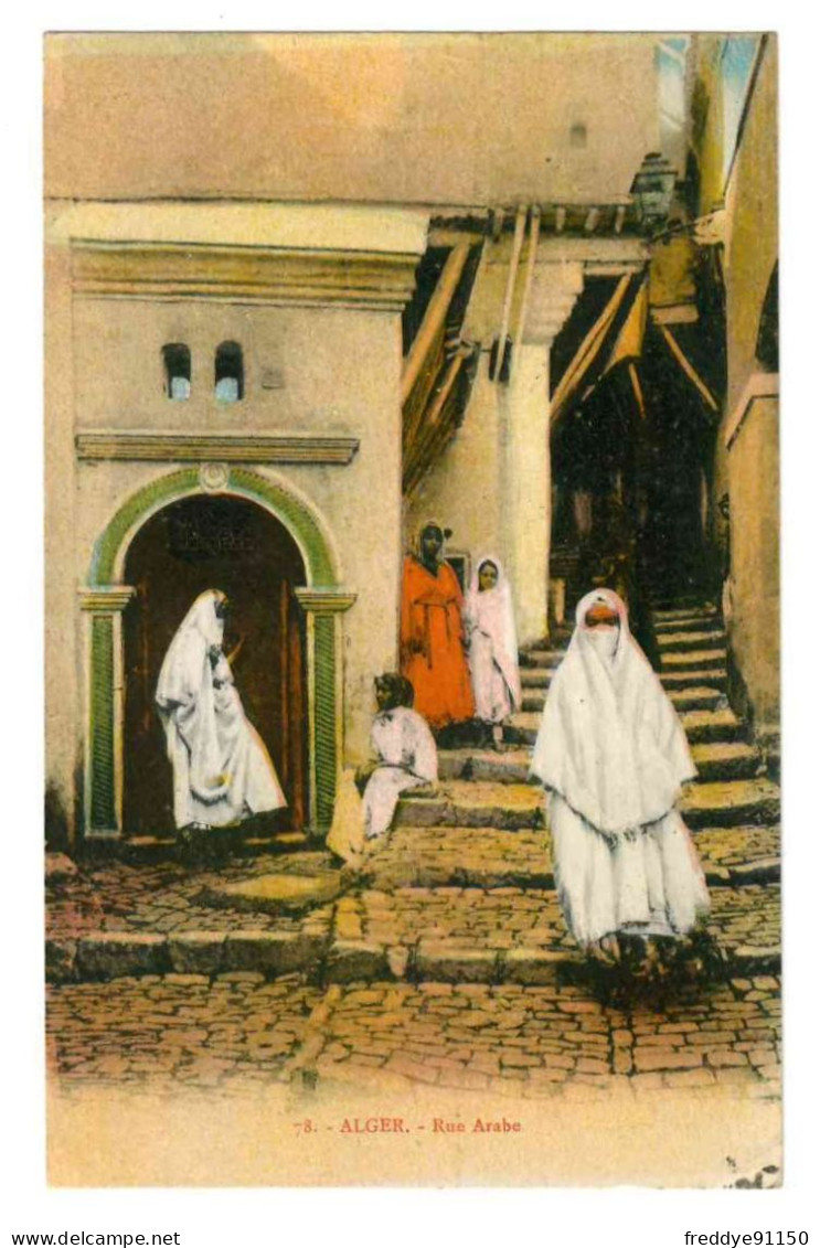Algérie . Alger . Rue Arabe . 1934 - Alger