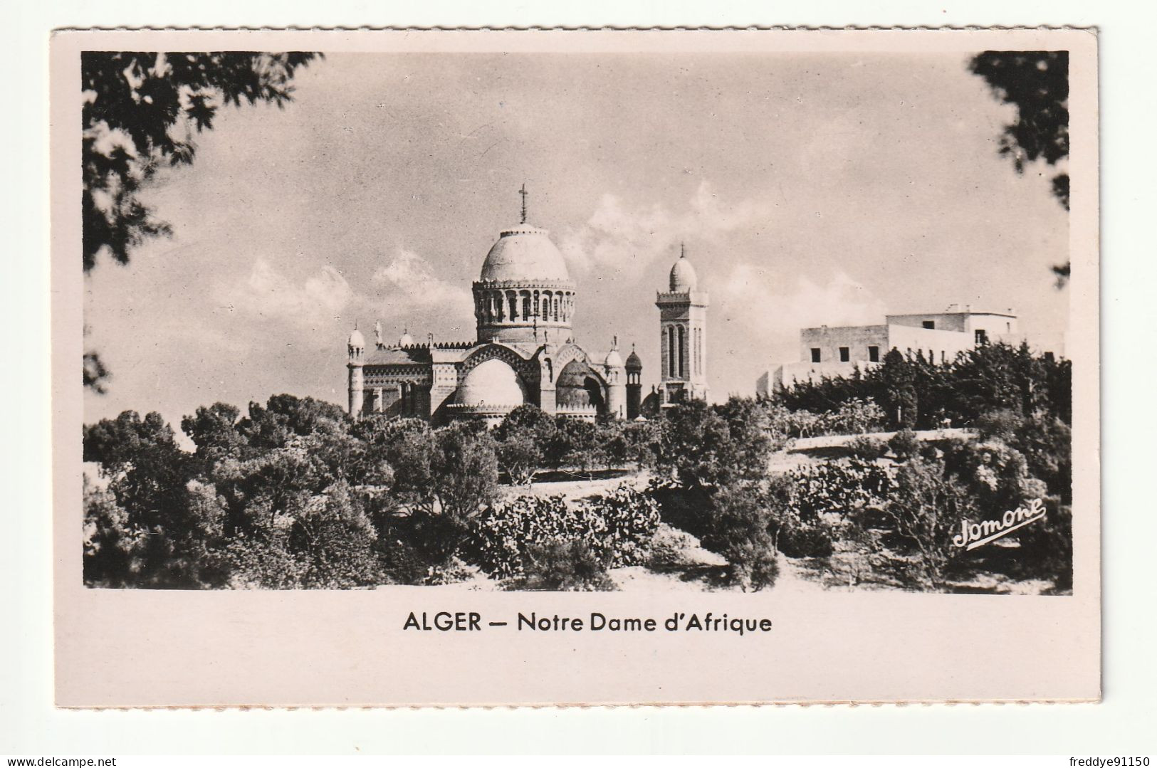 Algérie . Alger . Notre Dame D''Afrique . Edit Jomone - Alger