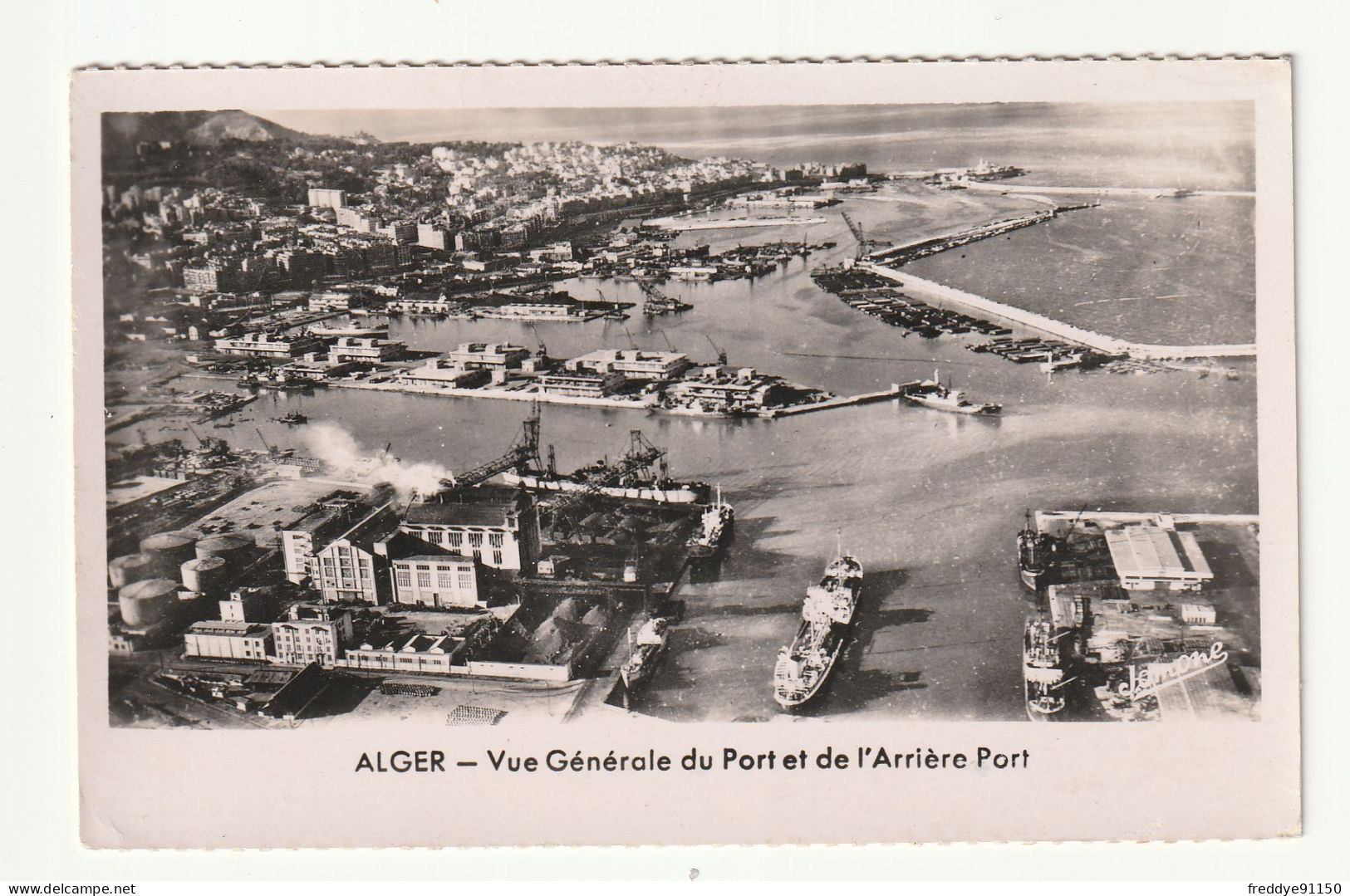 Algérie . Alger . Vue Générale Du Port . Edit Jomone - Alger