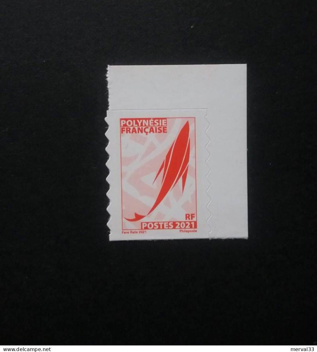 Polynésie 2022 - Timbre Courant Fare Rata Rouge Carnet 08/11/21 - Unused Stamps