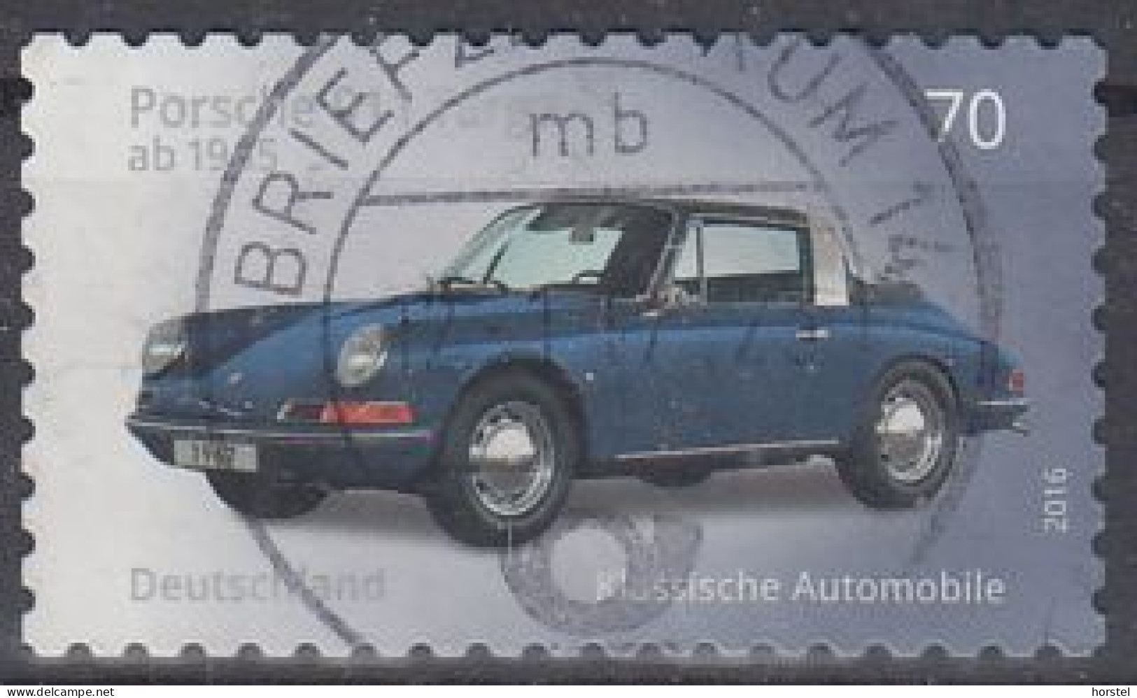 Deutschland Mi 3213  Classic Cars - Deutsche Automobile - Porsche 911 Targa - Oblitérés