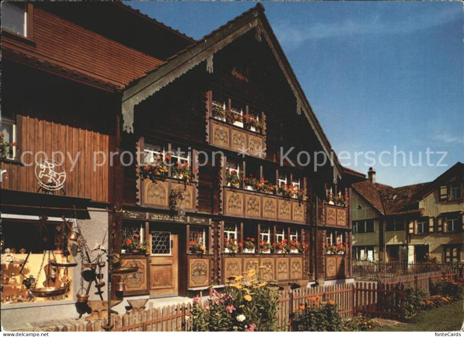 11891462 Appenzell IR Bemaltes Haus Des Glockensattlers Hampi Faessler Appenzell - Otros & Sin Clasificación