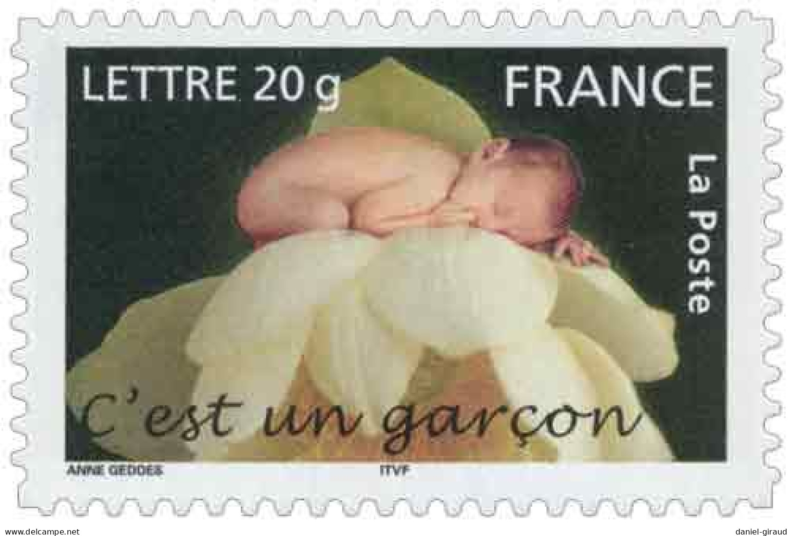 France 2005 Timbre Adhésif N°YT AD55 MNH ** C'est Un Garçon Provenant Du Carnet N°YT BC 55 - Ungebraucht