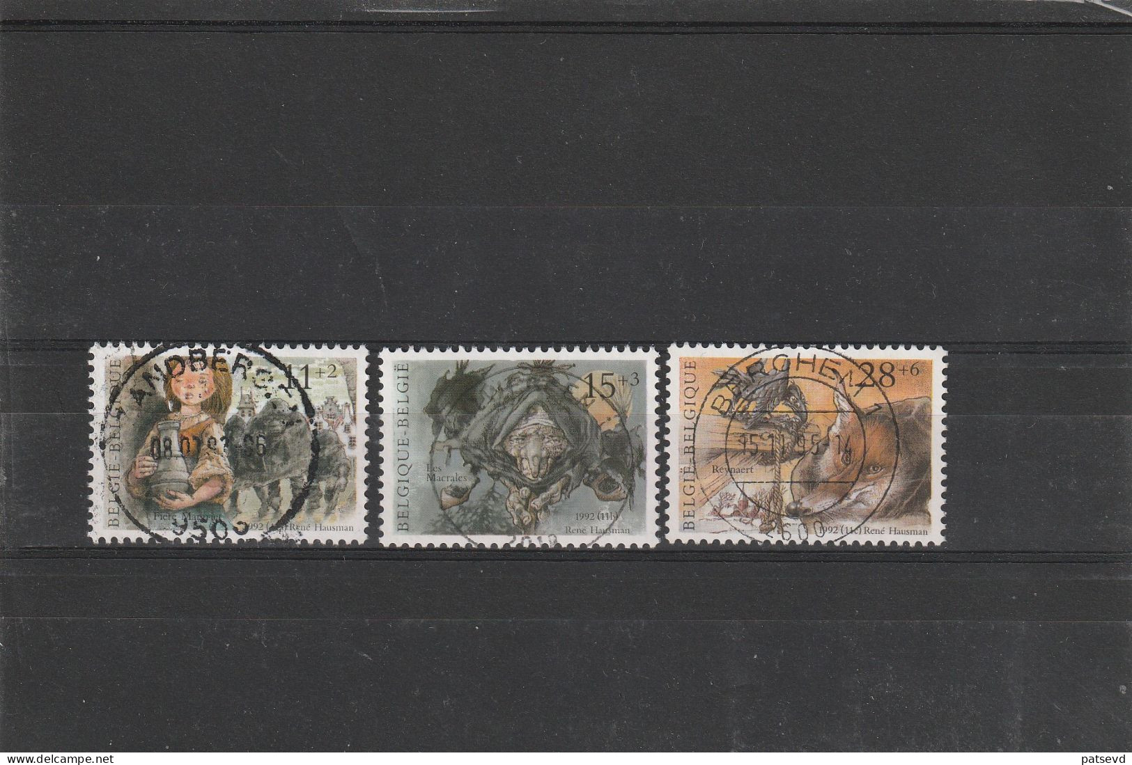 2465/2467 Culturele Légendes/Legenden Oblit/gestp Centrale - Used Stamps