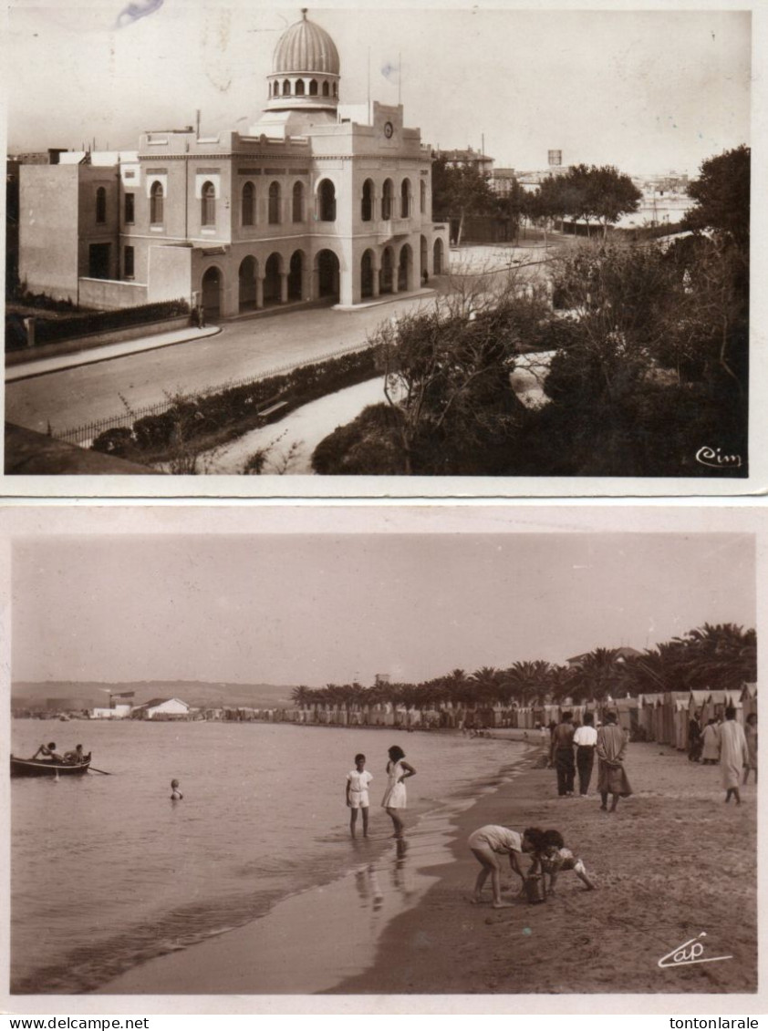 Deux Cartes Photos De Bizerte - Tunisia