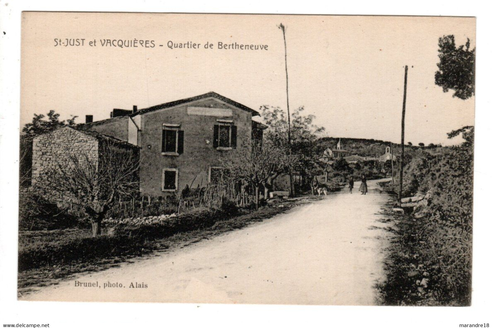 Saint Just Et Vacquières , Quartier De Bertheneuve - Autres & Non Classés