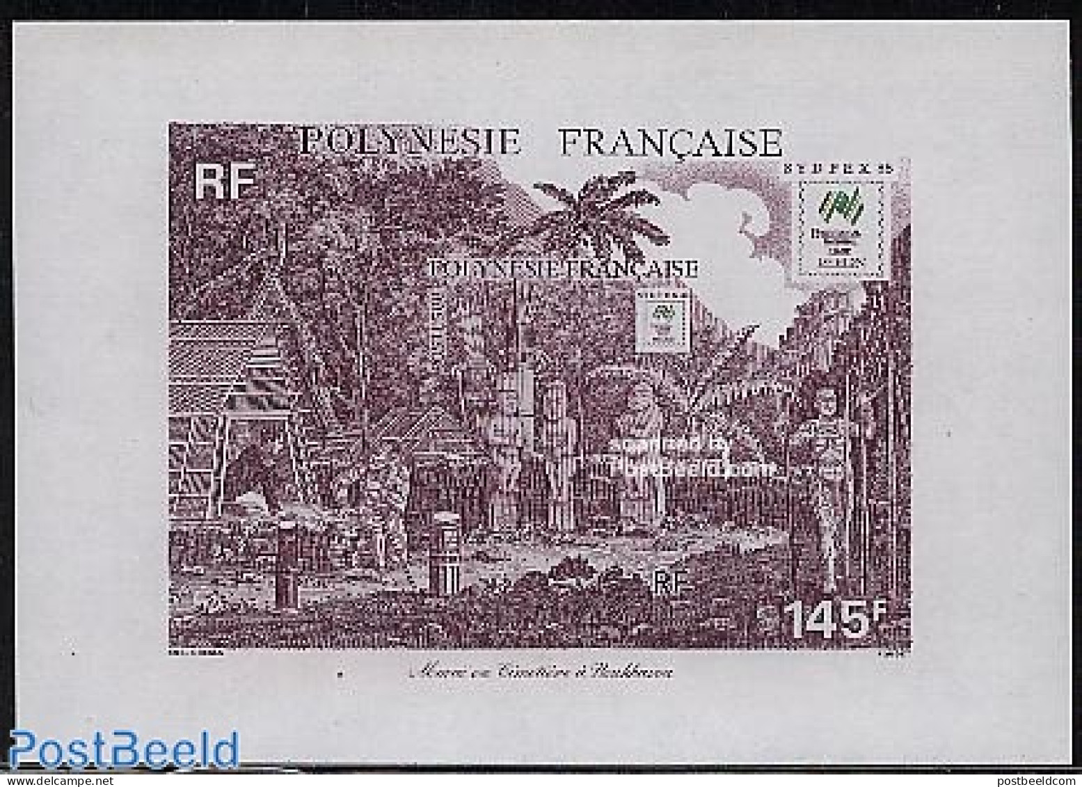 French Polynesia 1988 Sydpex S/s, Mint NH, Philately - Nuevos