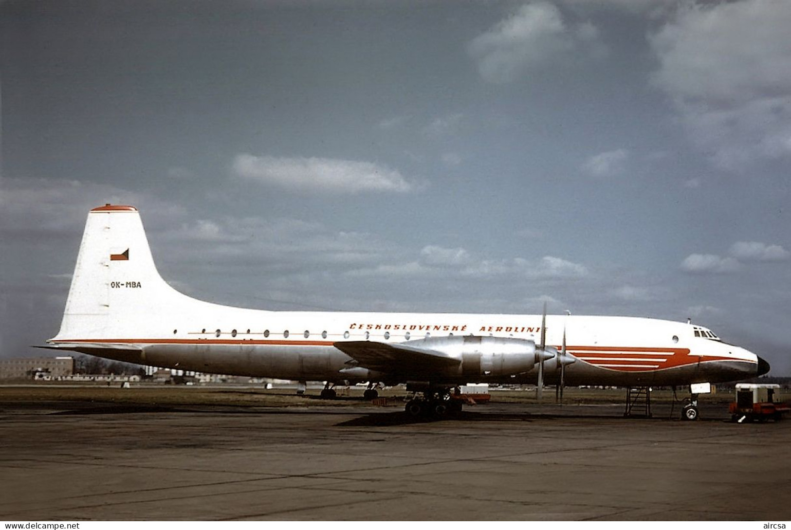 Aviation Postcard-WGA-1500 CSA Ceskoslovenské Aerolinie Bristol Britannia 318 - 1946-....: Modern Era