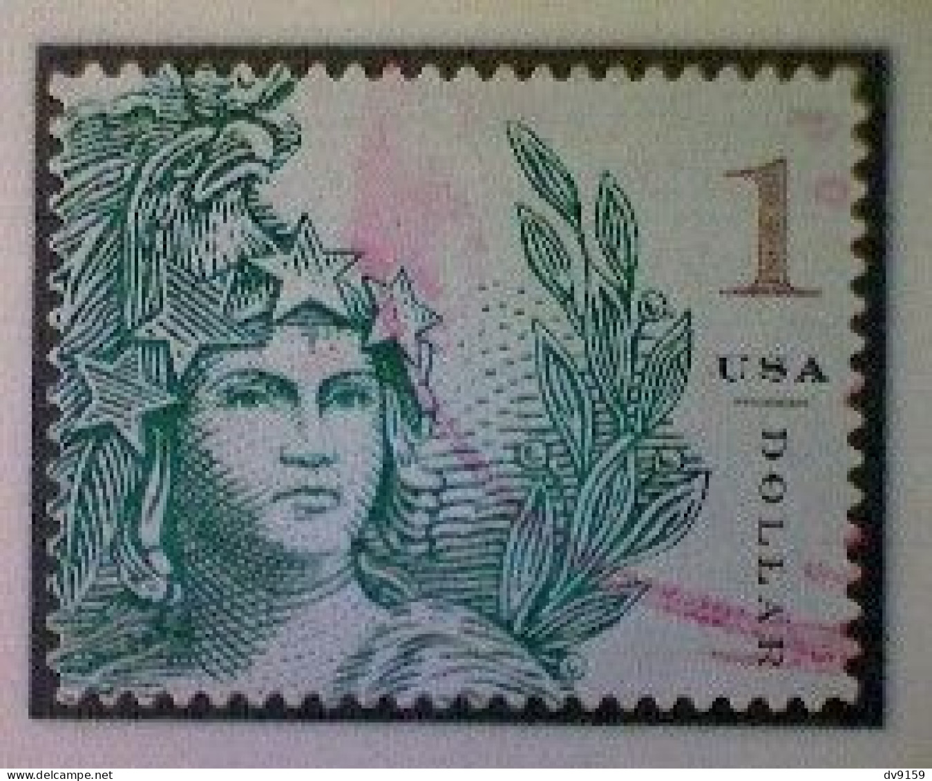 United States, Scott #5295, Used(o), 2018, Statue Of Freedom, $1.00, Emerald - Oblitérés