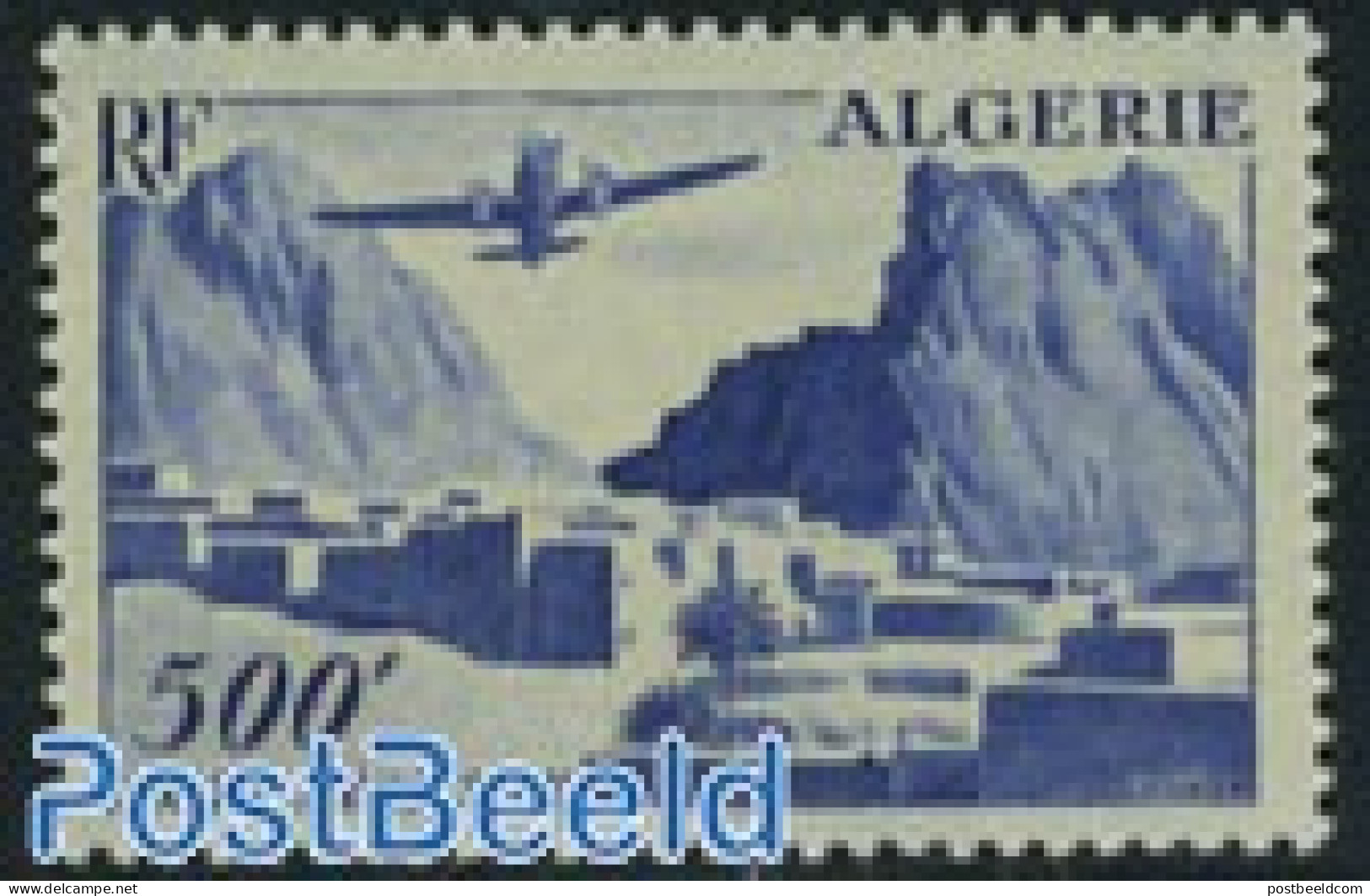 Algeria 1953 Airmail Definitive 1v, Mint NH, Transport - Aircraft & Aviation - Unused Stamps