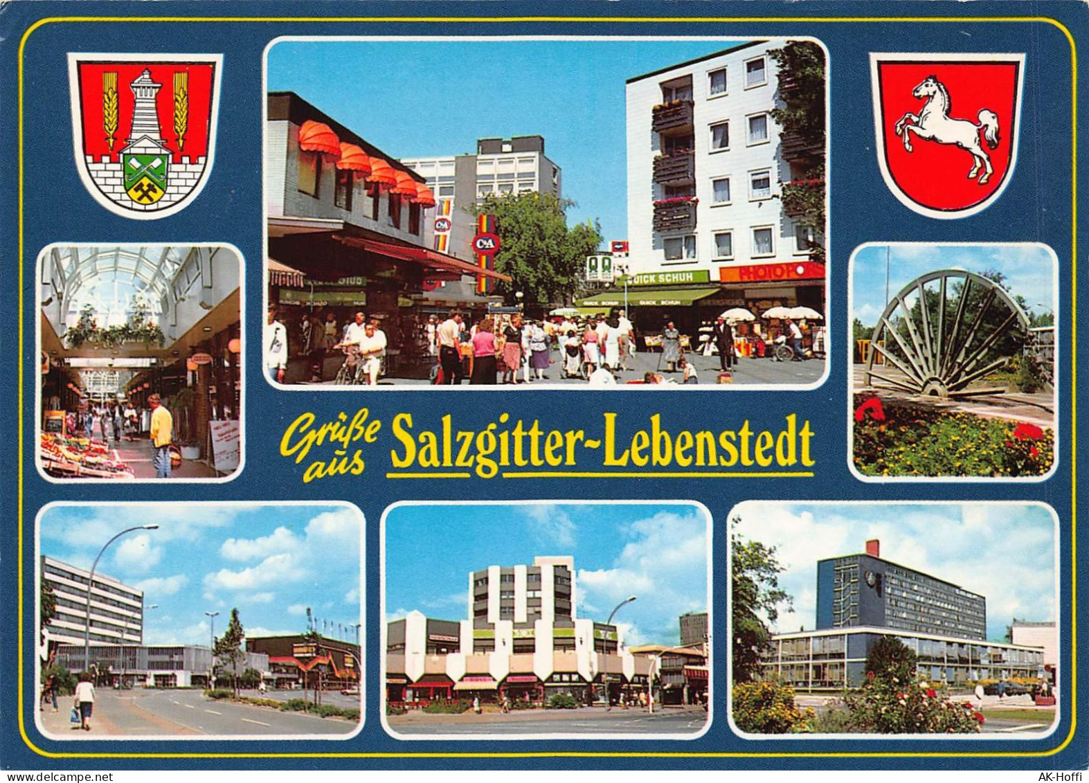 Salzgitter-Lebenstedt - Mehrbildkarte - Salzgitter