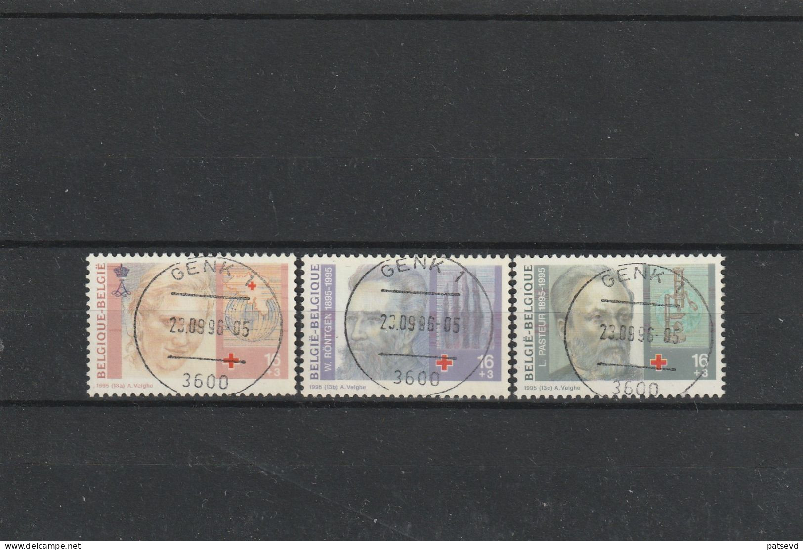 2612 /2614 Croix-Rouge / Rode Kruis Oblit/gestp Centrale - Used Stamps