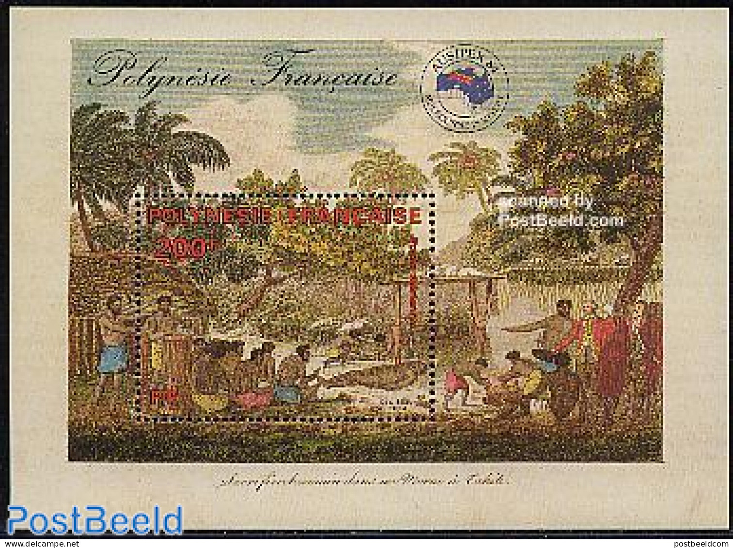 French Polynesia 1984 Ausipex S/s, Mint NH, Philately - Ongebruikt