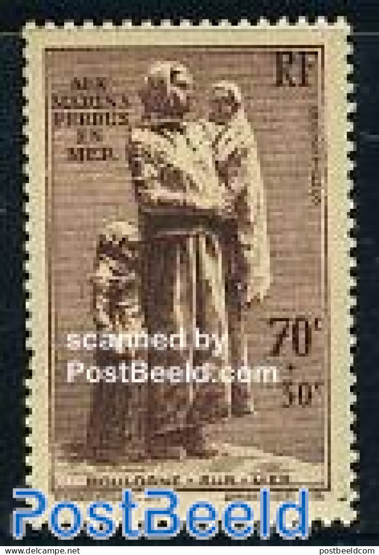 France 1939 Mariner Memorial 1v, Unused (hinged), Art - Sculpture - Unused Stamps