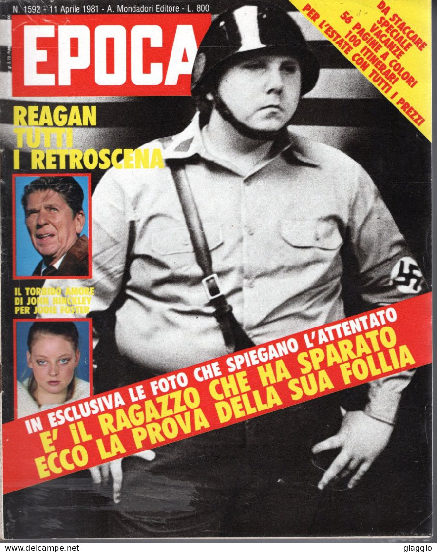 °°° RIVISTA EPOCA N° 1592 DEL 11 APRILE 1981 °°° - Other & Unclassified